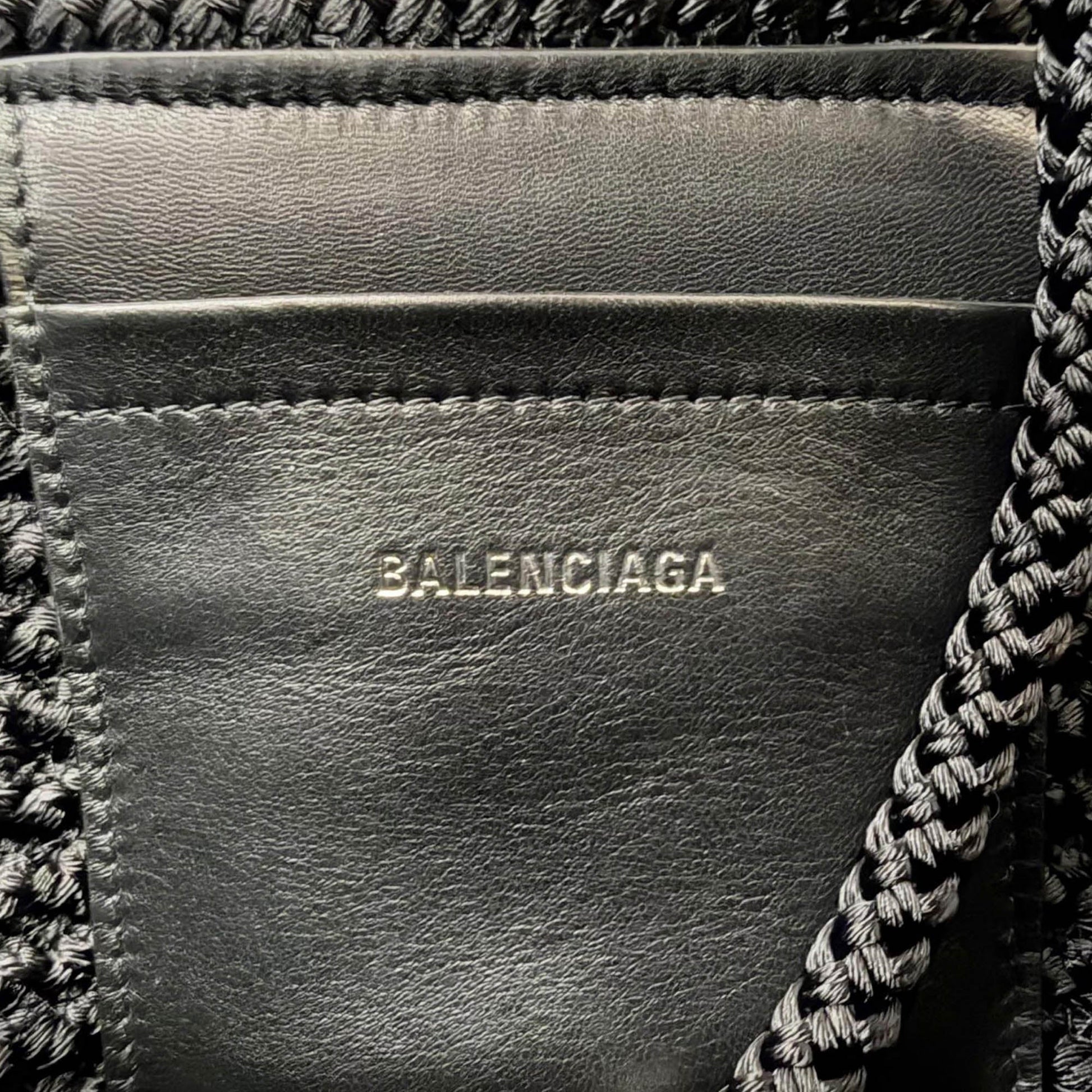 Balenciaga Small Nylon Ibiza Basket Bag