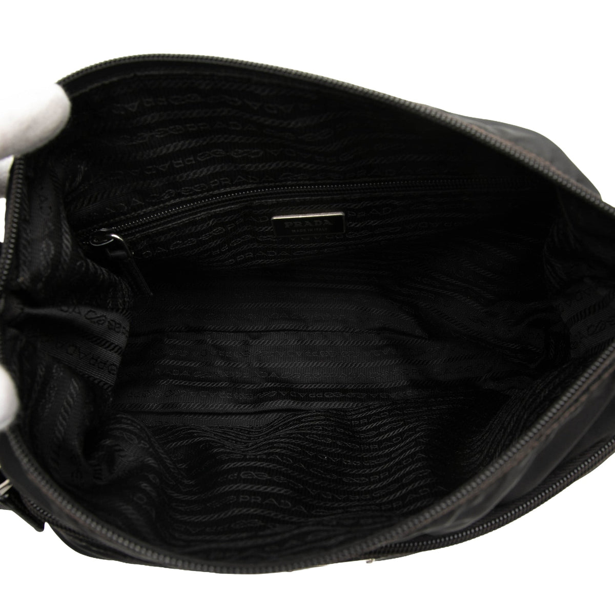 Prada Tessuto Zip Top Crossbody
