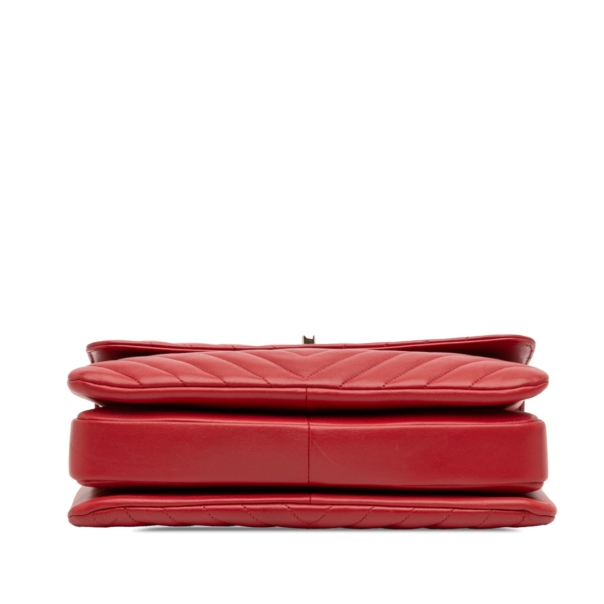 Chanel Medium Chevron Lambskin Trendy CC Flap