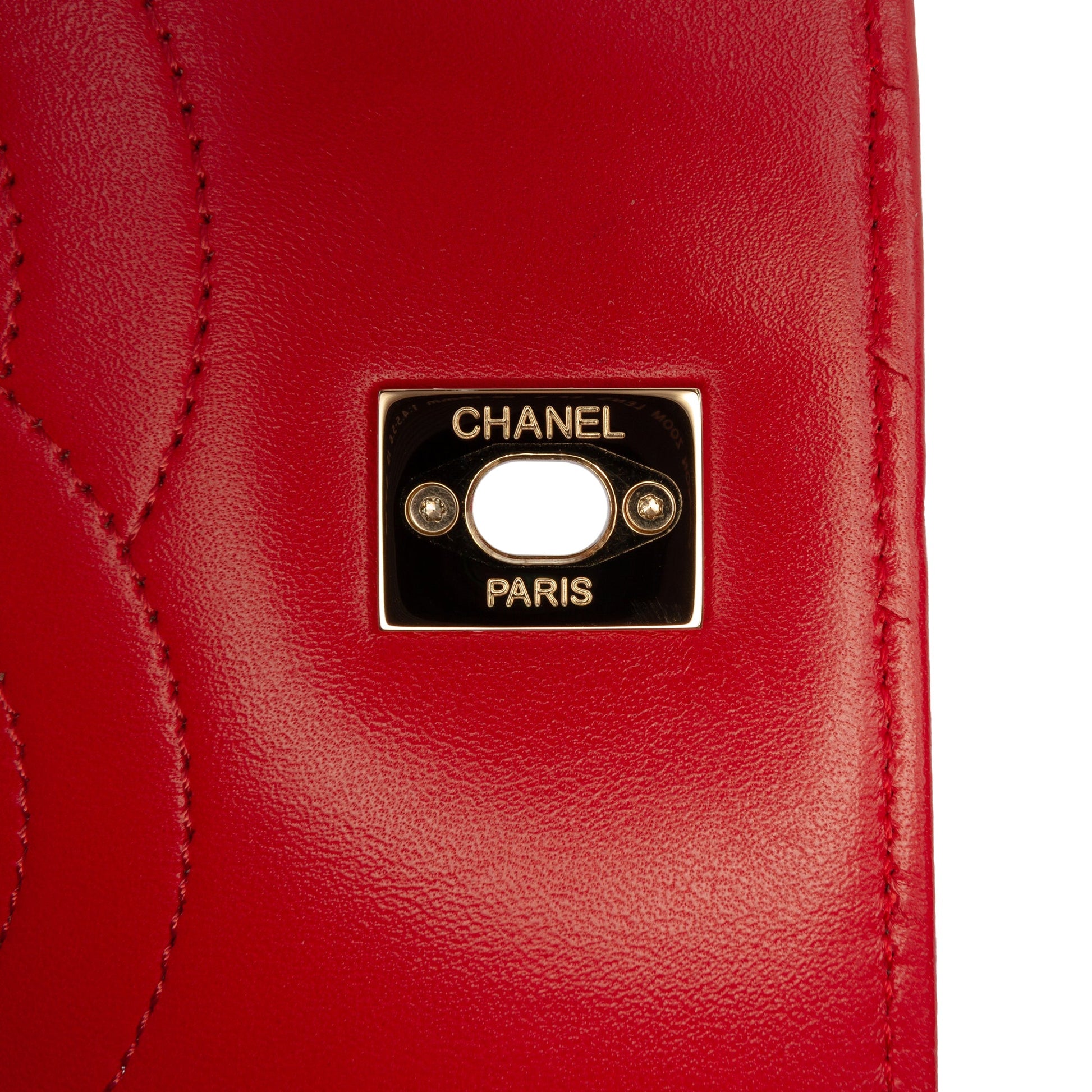 Chanel Medium Chevron Lambskin Trendy CC Flap