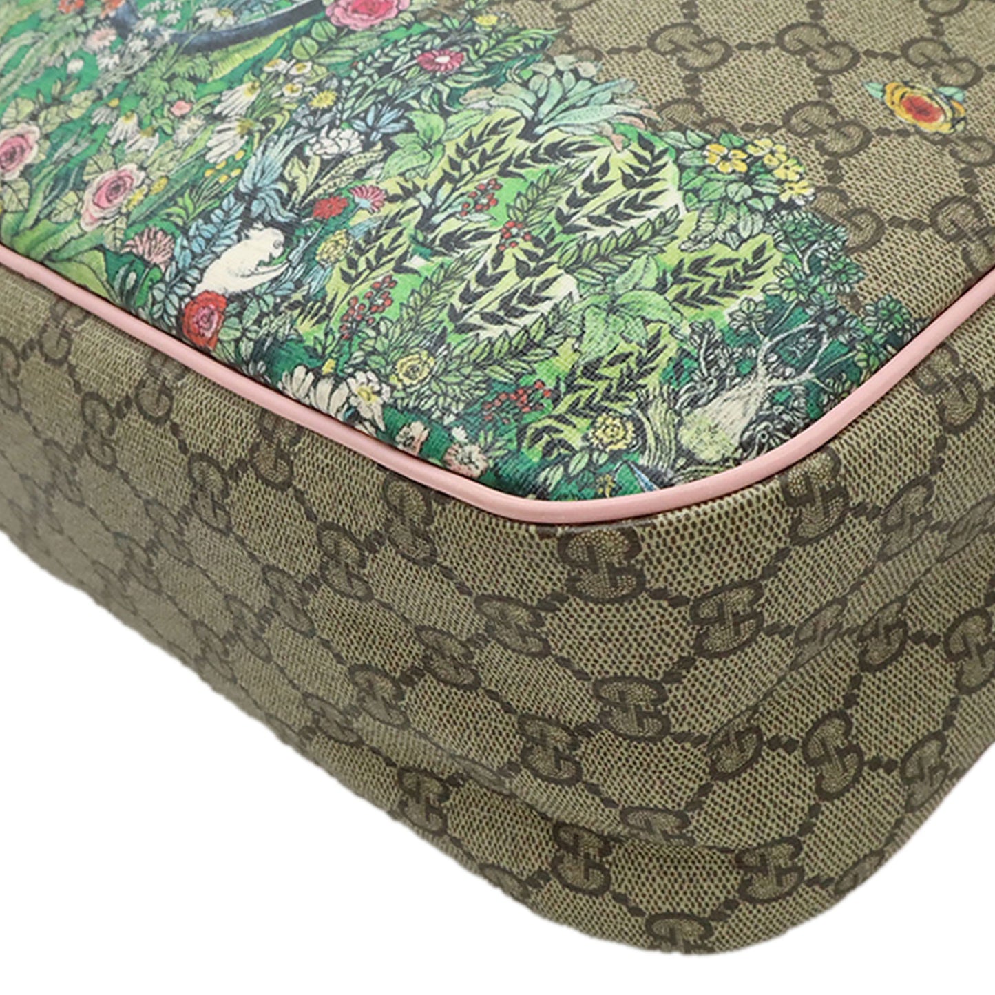 Gucci Yuko Higuchi Childrens GG Supreme Rabbit Backpack