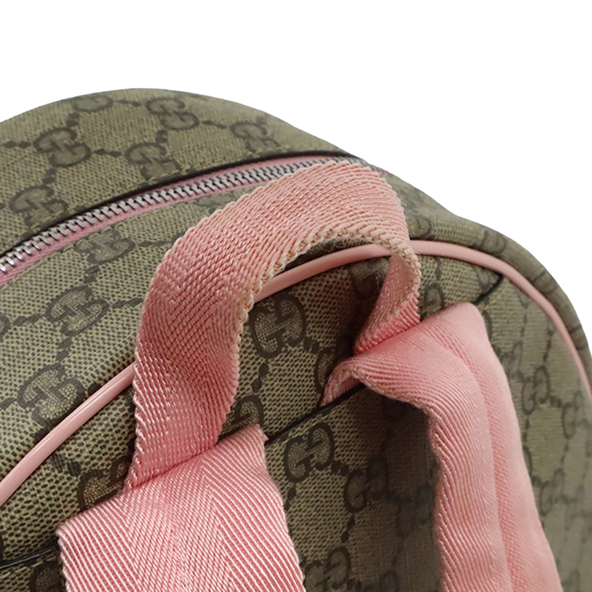 Gucci Yuko Higuchi Childrens GG Supreme Rabbit Backpack
