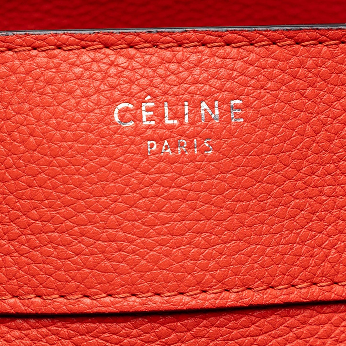 Mini Grained Calfskin Luggage Tote