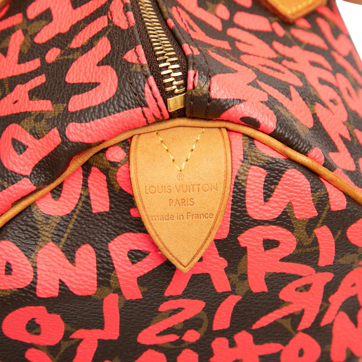 Louis Vuitton Stephen Sprouse Monogram Graffiti Speedy 30