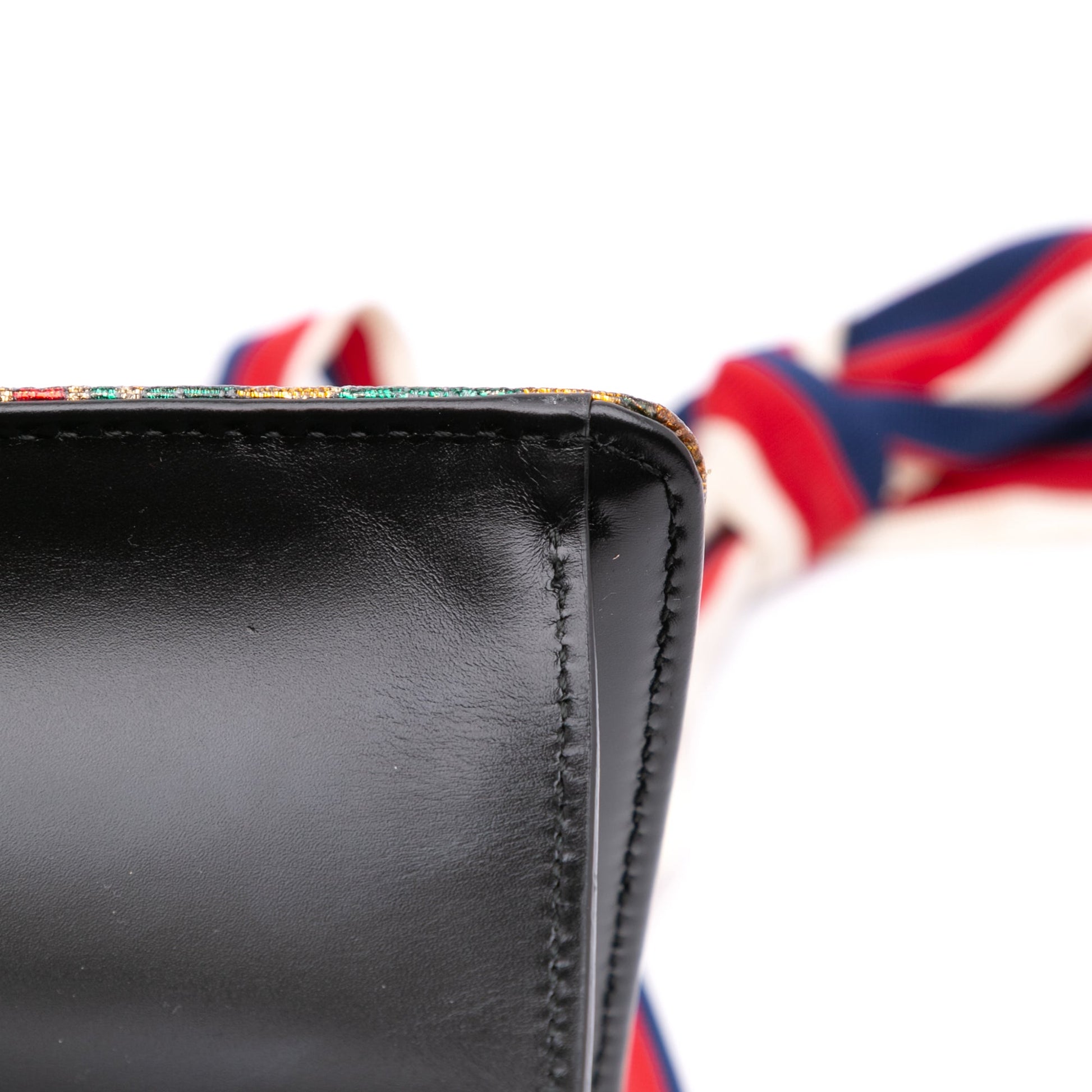 Gucci Small Canvas Brocade Sylvie Satchel
