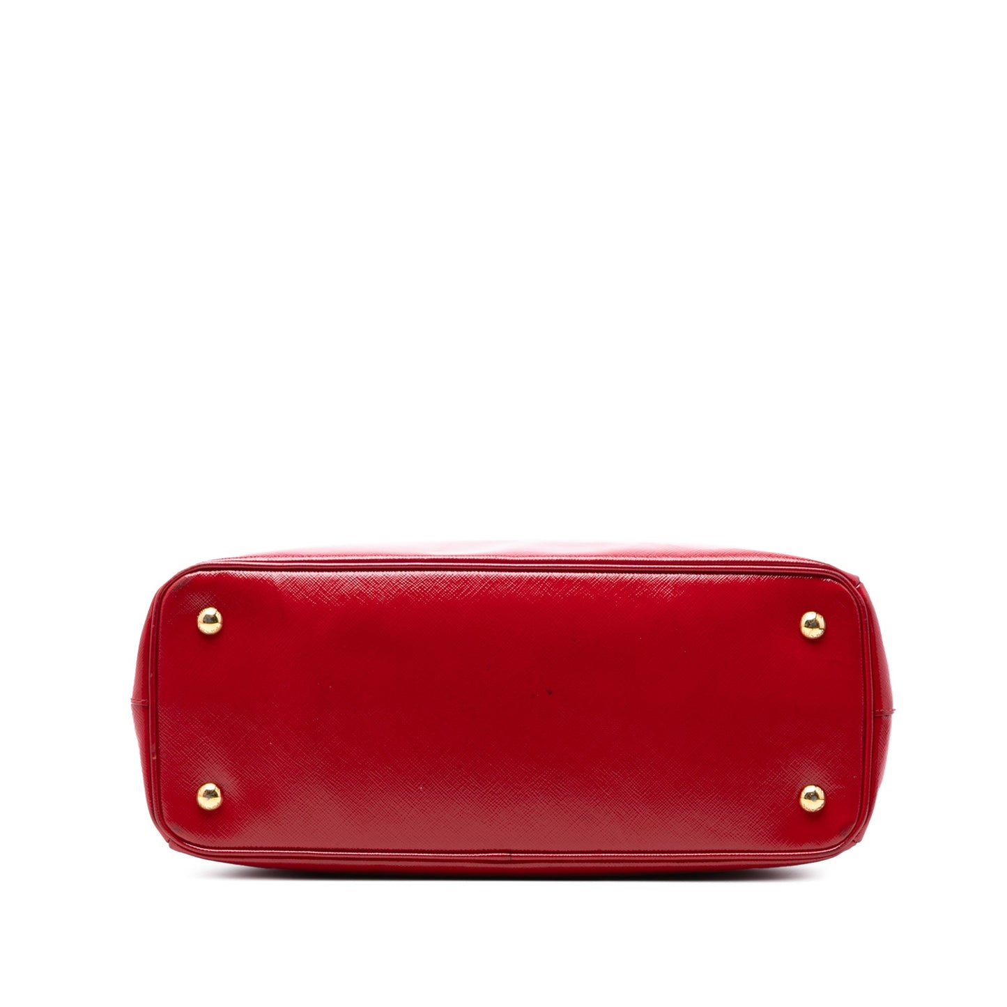 Prada Large Saffiano Vernice Galleria Satchel