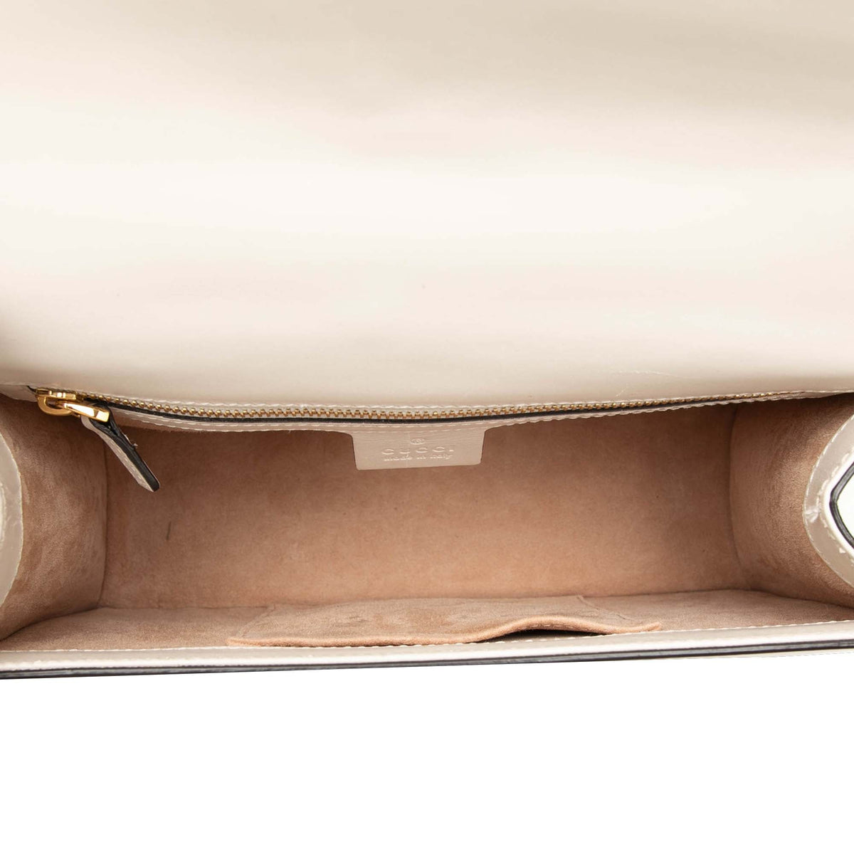 Gucci Small Calfskin Web Sylvie Satchel