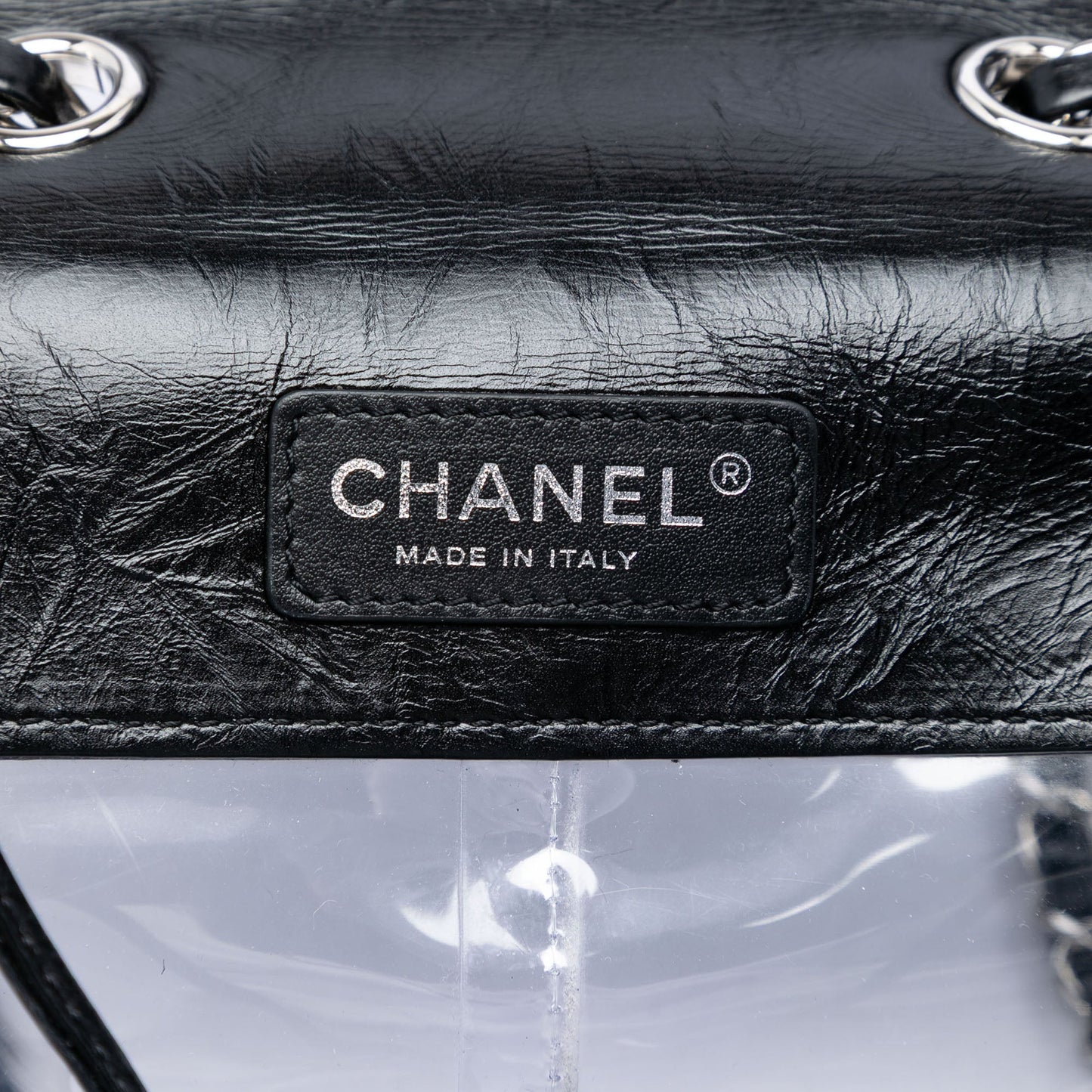 Chanel Quilted Lambskin and PVC Aquarium Shoulder Bag