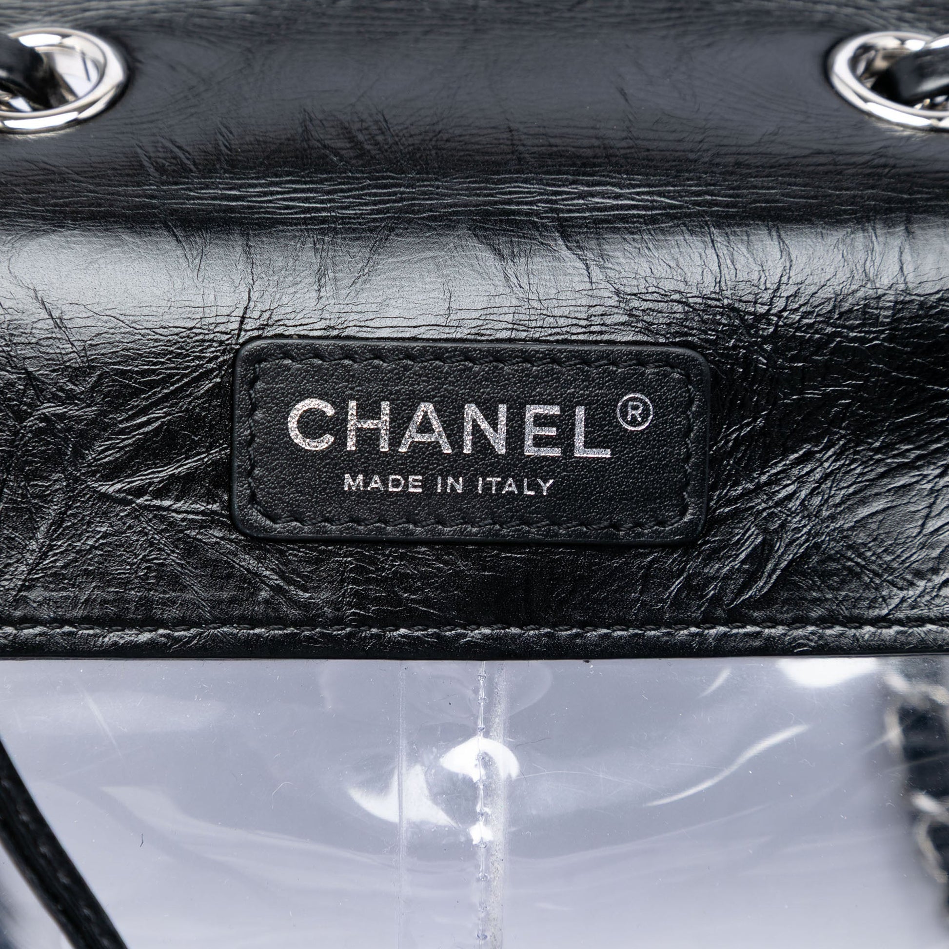 Chanel Quilted Lambskin and PVC Aquarium Shoulder Bag