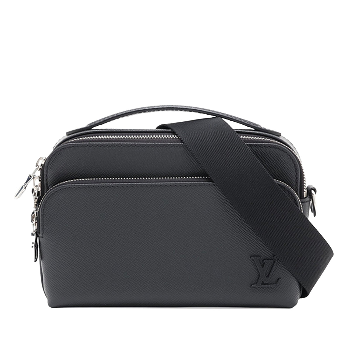 Louis Vuitton Taiga Avenue Messenger — Black