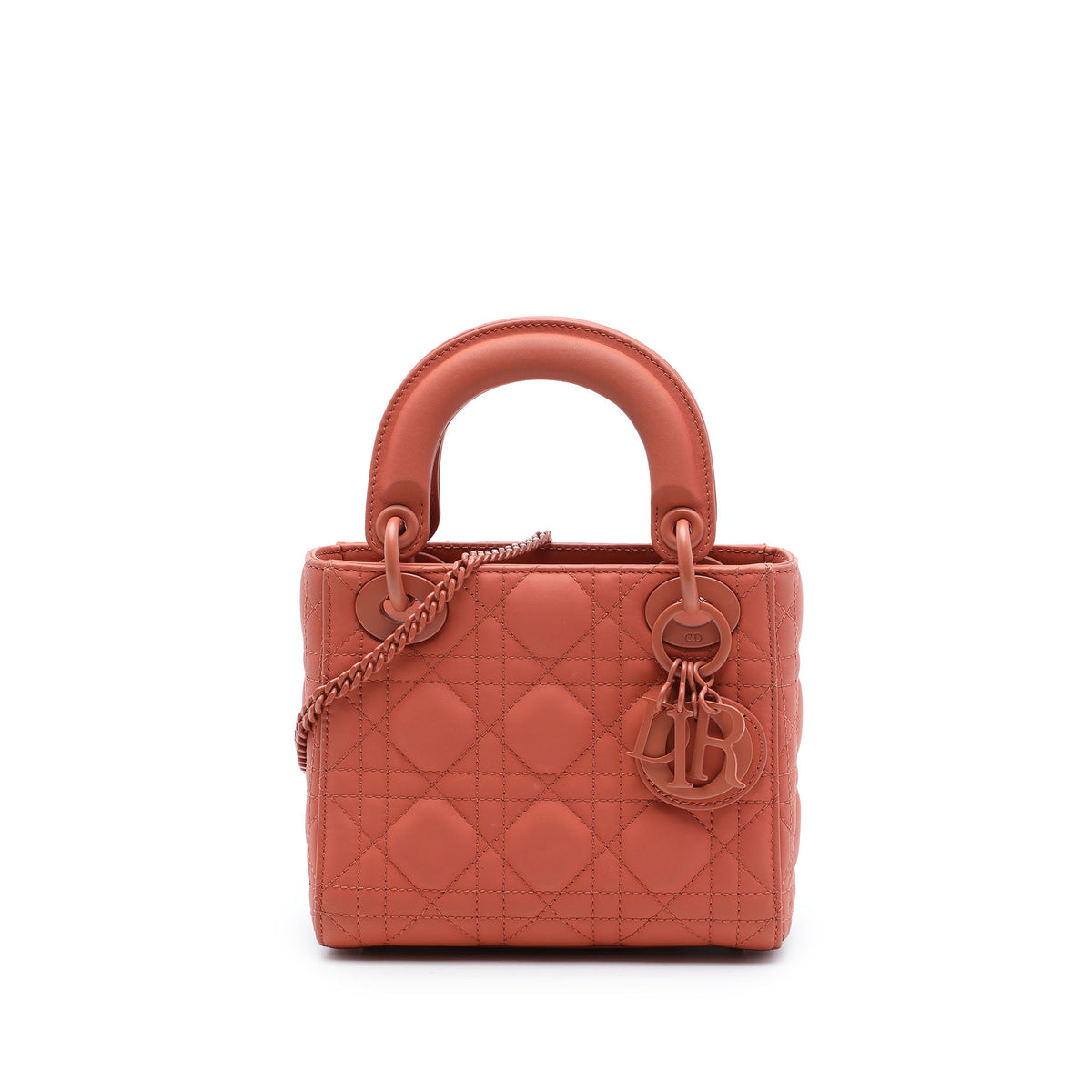 Dior Mini Ultra Matte Calfskin Cannage Lady Dior