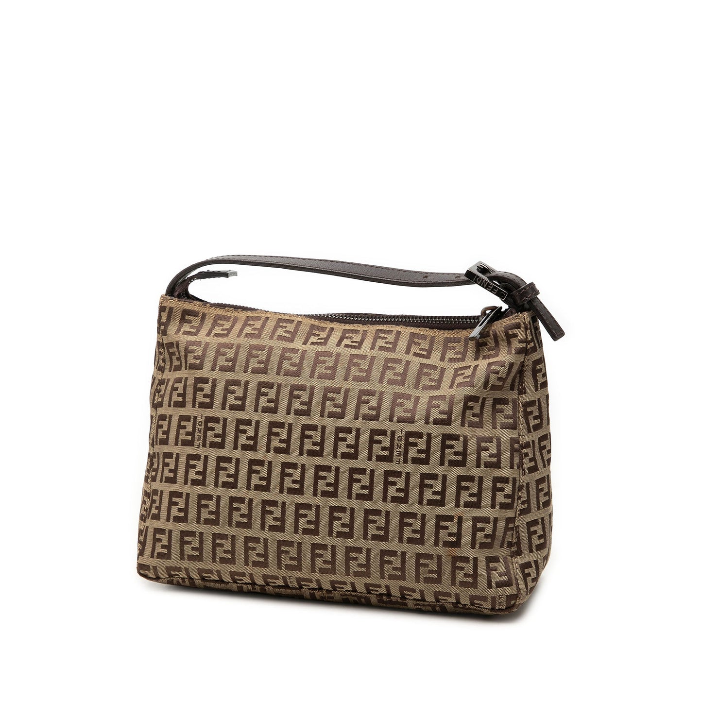 Fendi Zucchino Canvas Handbag