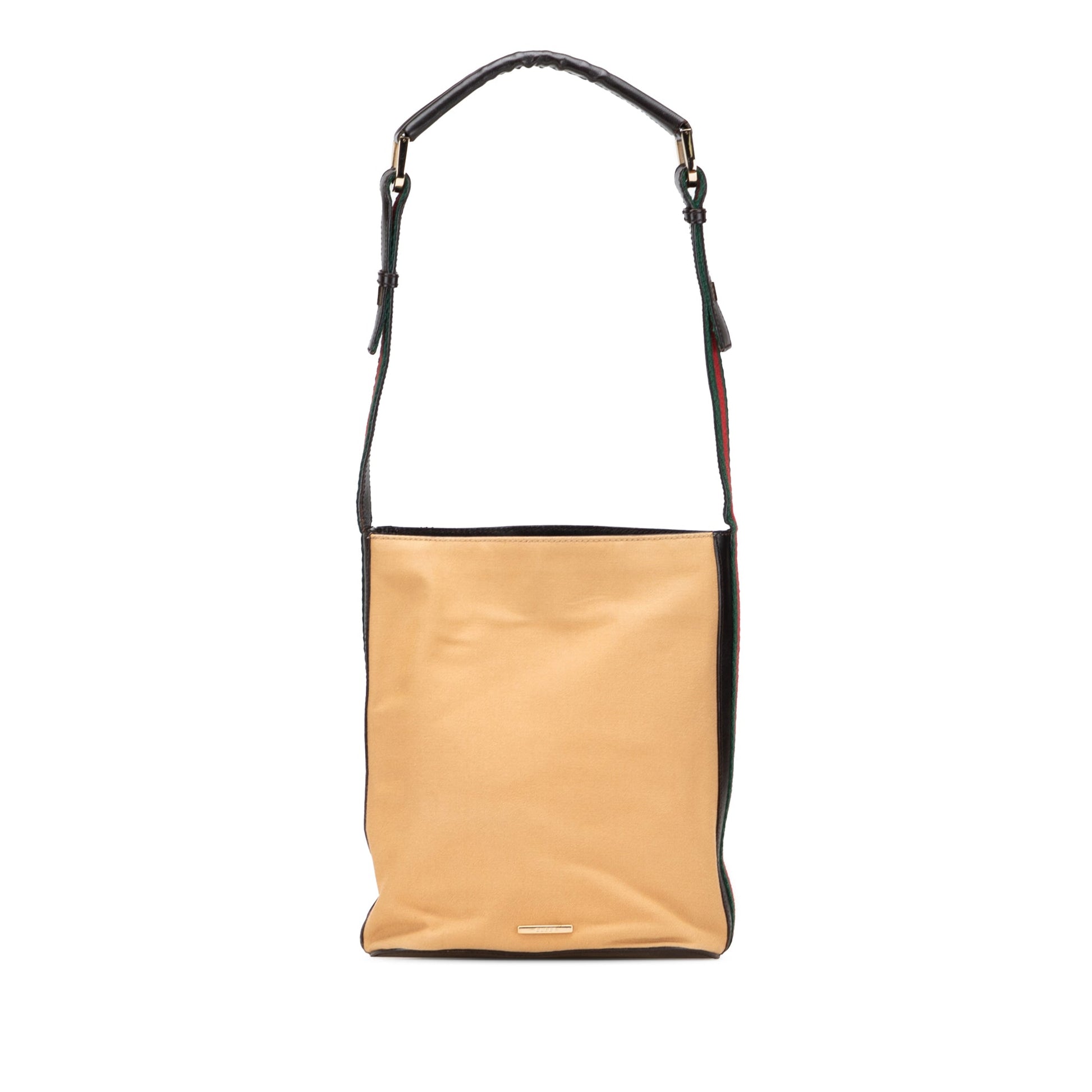 Gucci Canvas Web Shoulder Bag