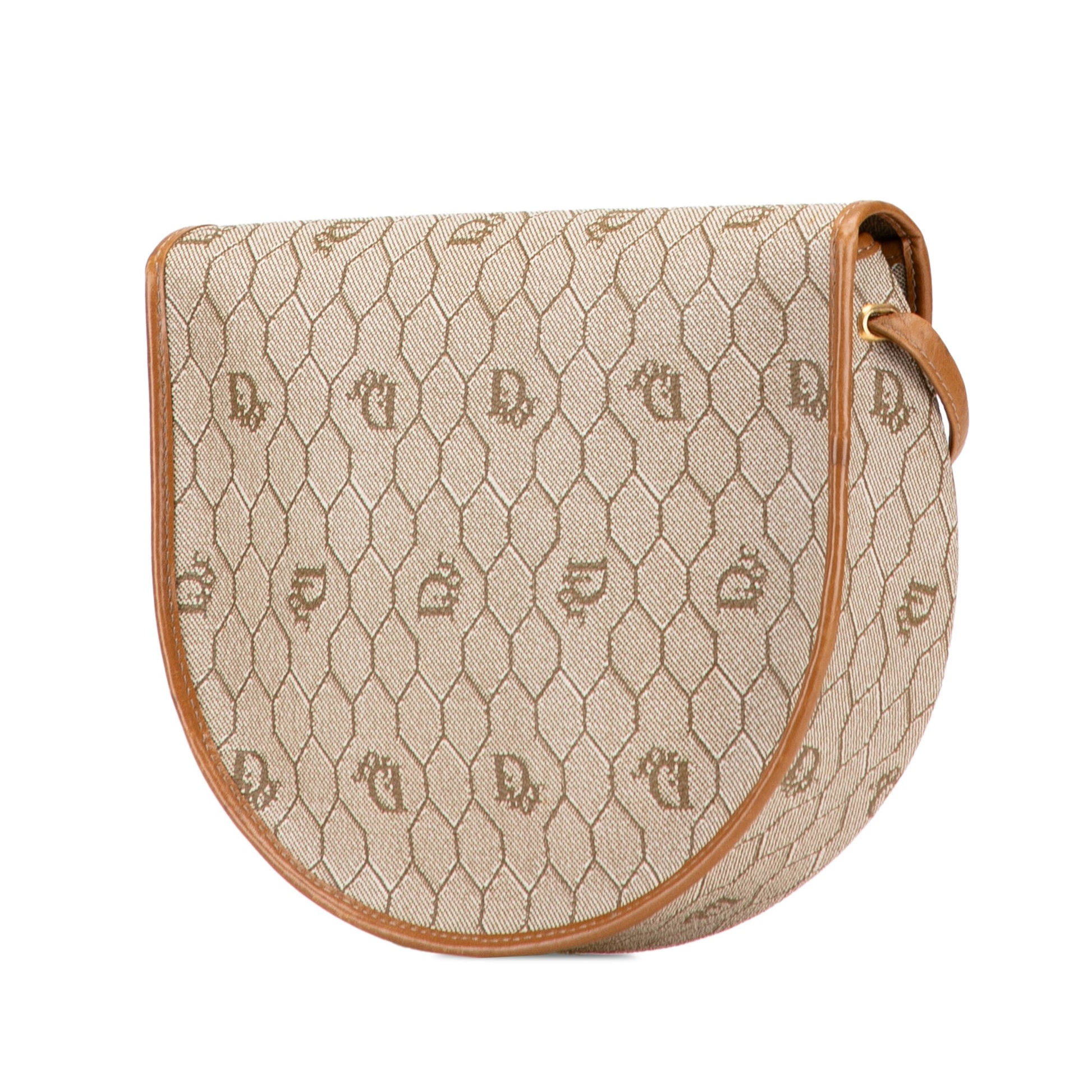 Dior Honeycomb Coated Canvas Crossbody