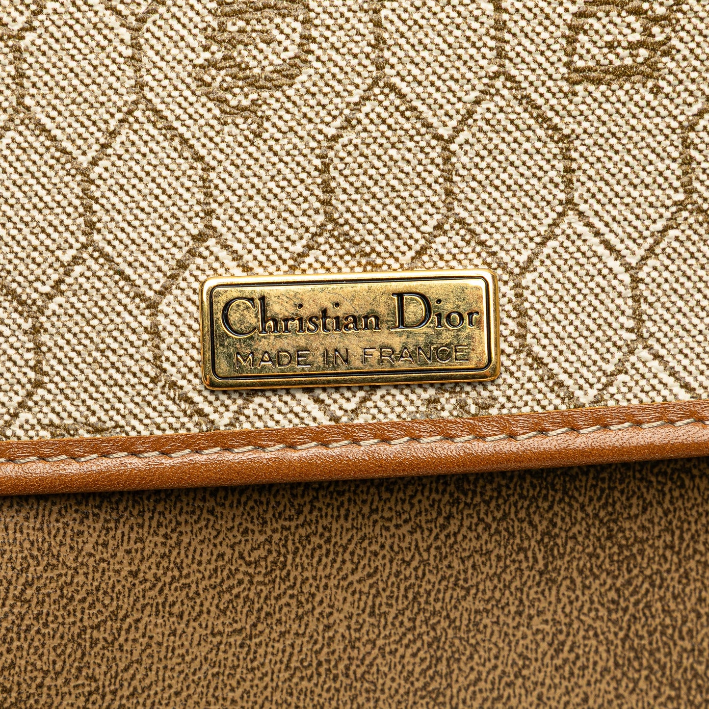 Dior Honeycomb Coated Canvas Crossbody