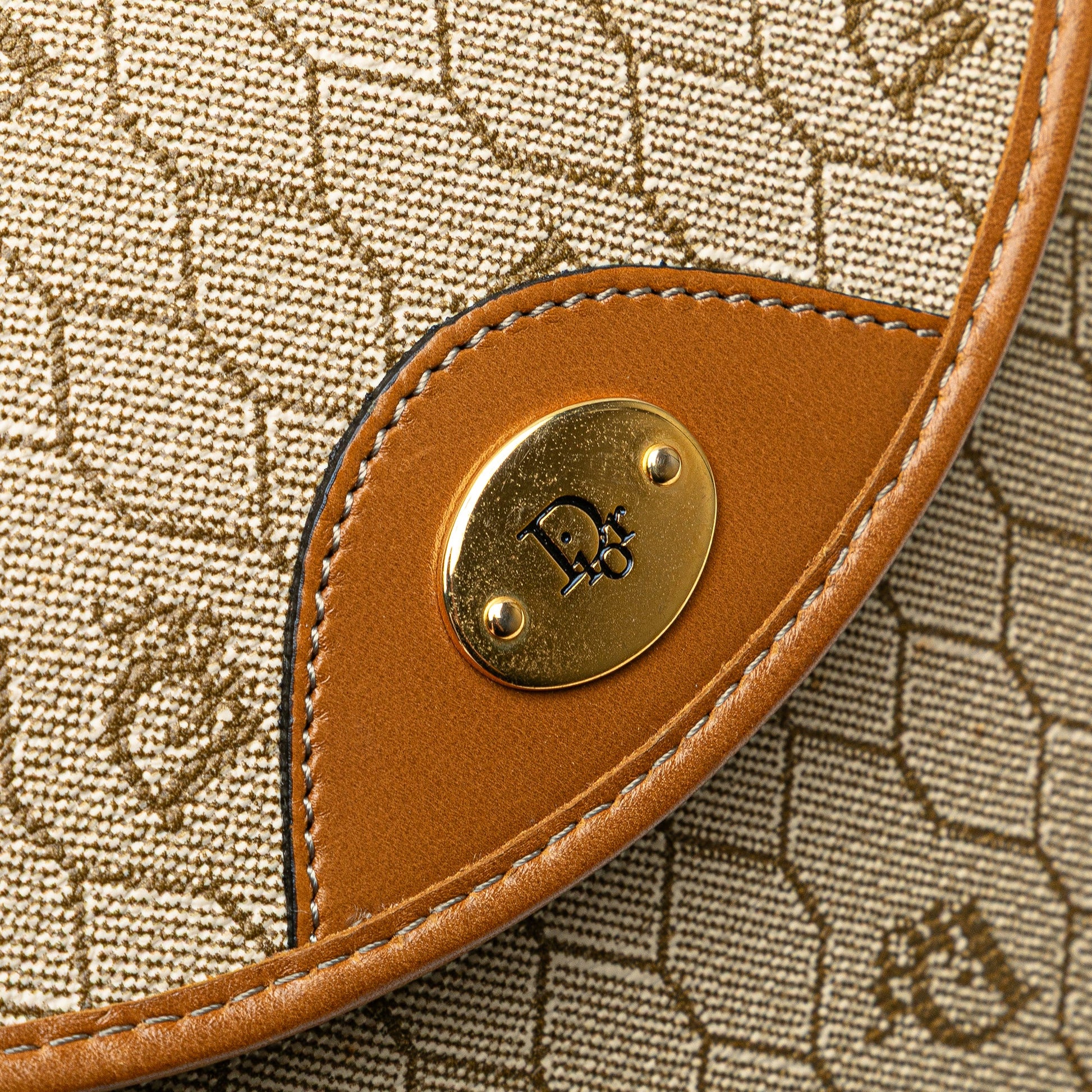 Dior Honeycomb Coated Canvas Crossbody