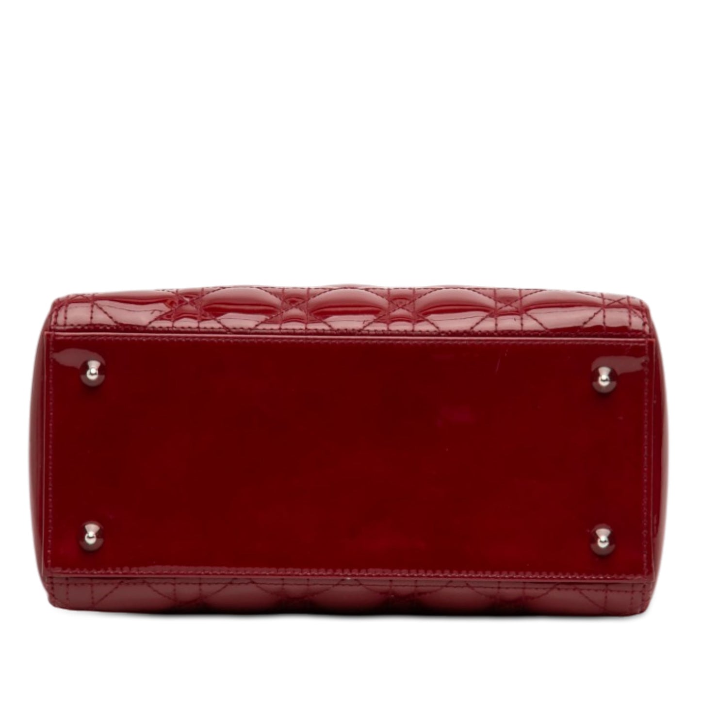 Dior Medium Patent Cannage Lady Dior
