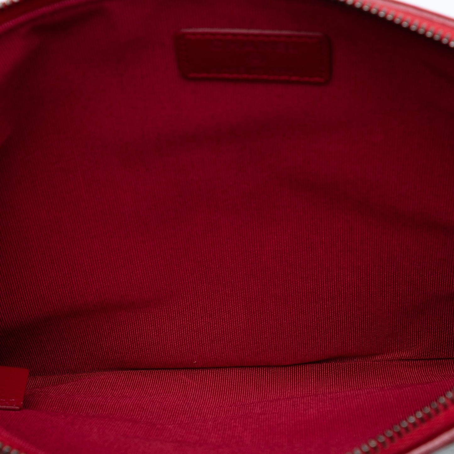 Chanel Medium Quilted Wool and Calfskin Gabrielle O Case Clutch