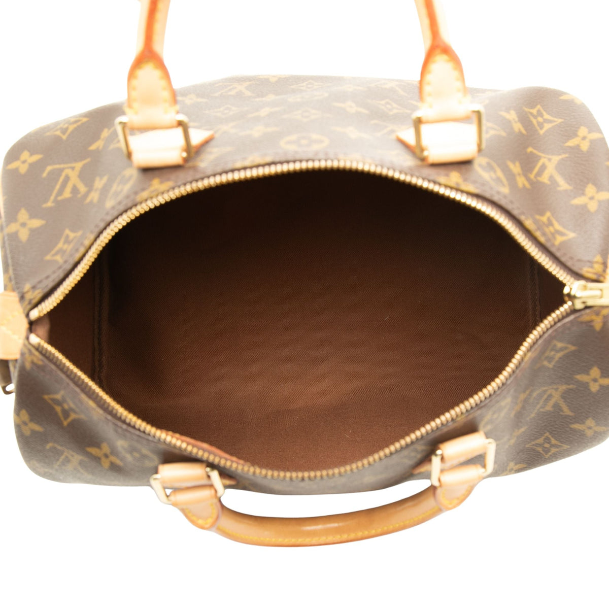 Louis Vuitton Monogram Speedy 30 — Brown