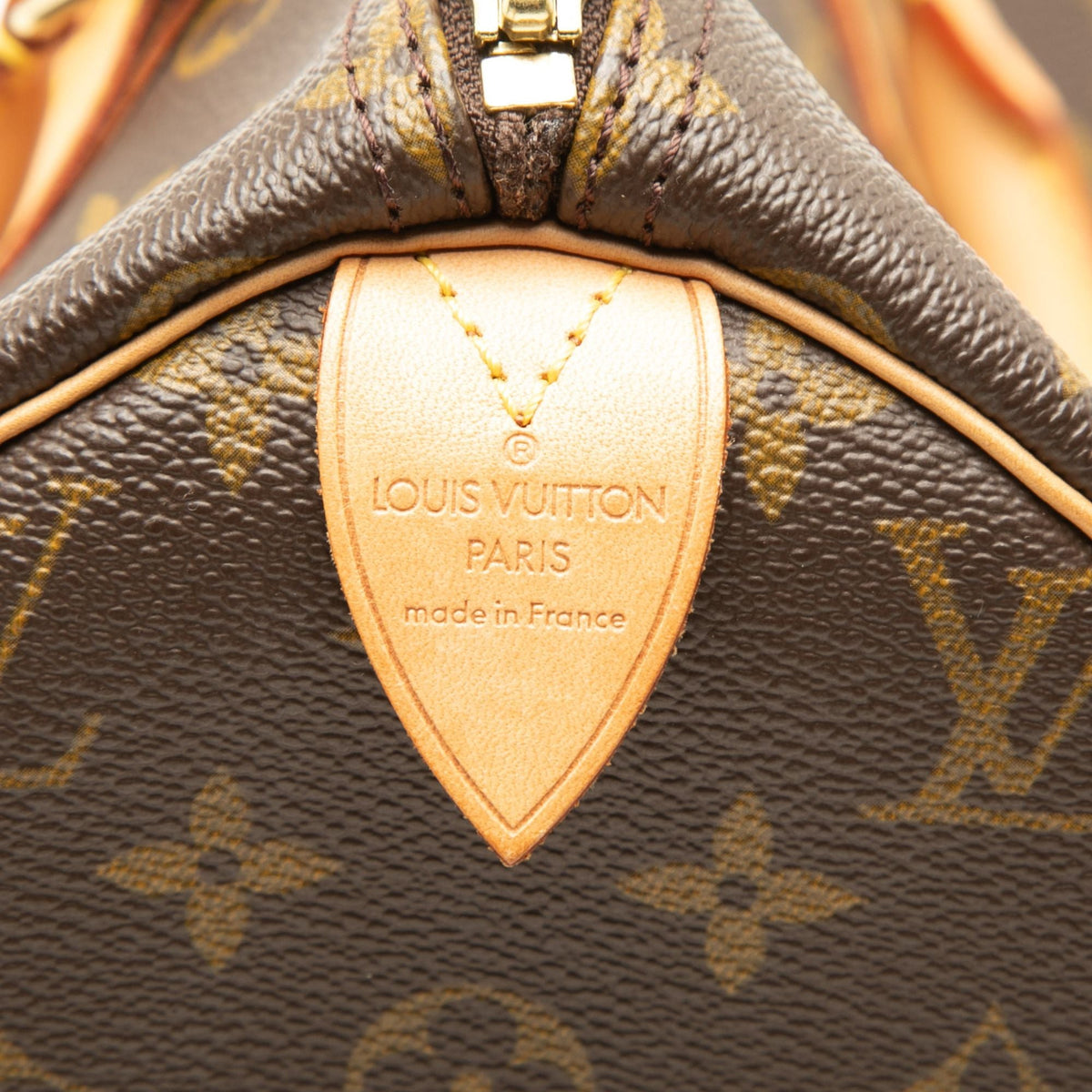 Louis Vuitton Monogram Speedy 30 — Brown