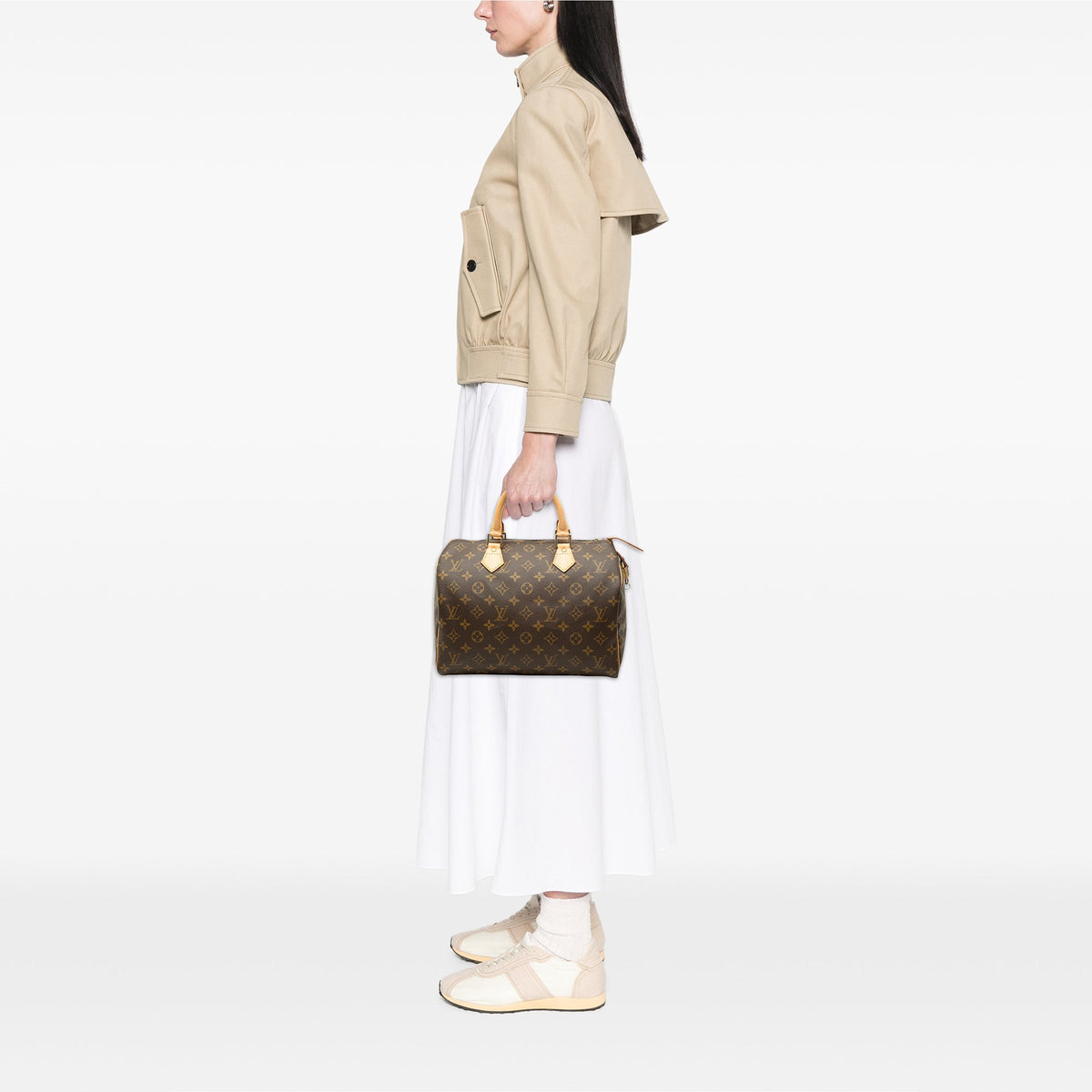 Louis Vuitton Monogram Speedy 30 — Brown