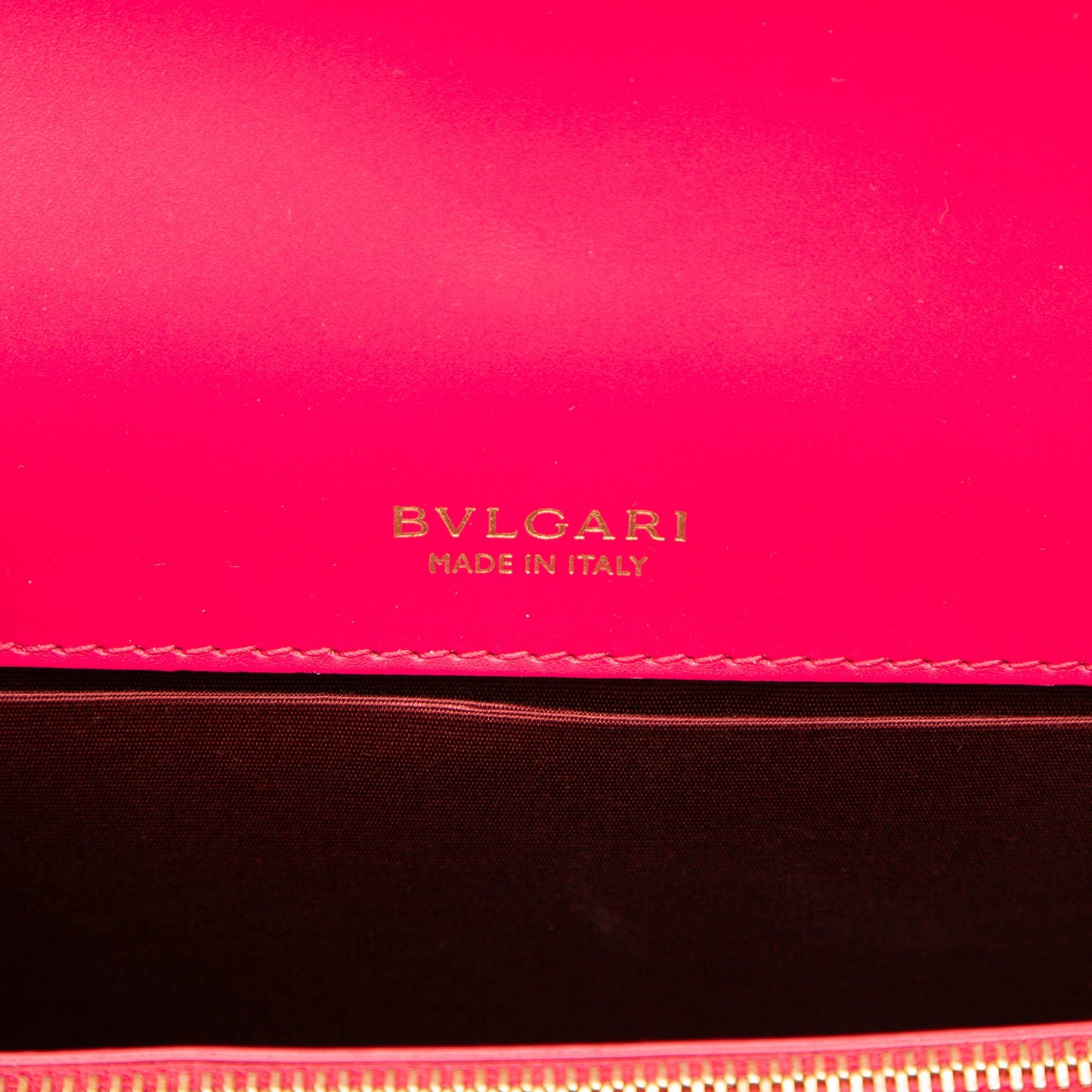 Bvlgari Calfskin Serpenti Forever Shoulder Bag