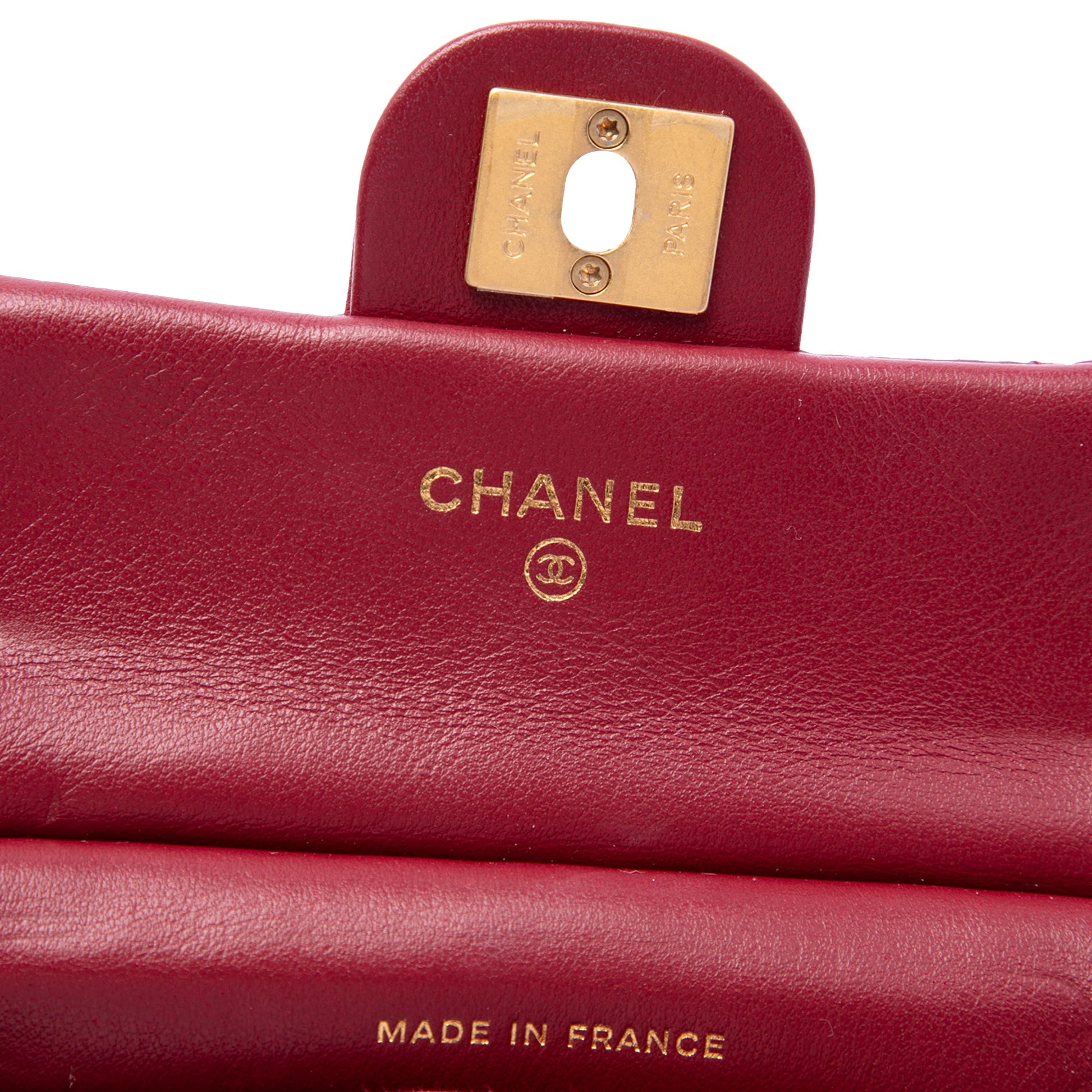 Chanel Quilted Calfskin Lady Card Holder with Chain Top Handle Bag