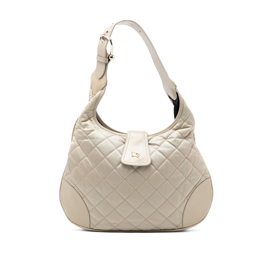 Quilted Nylon Brooke Hobo
