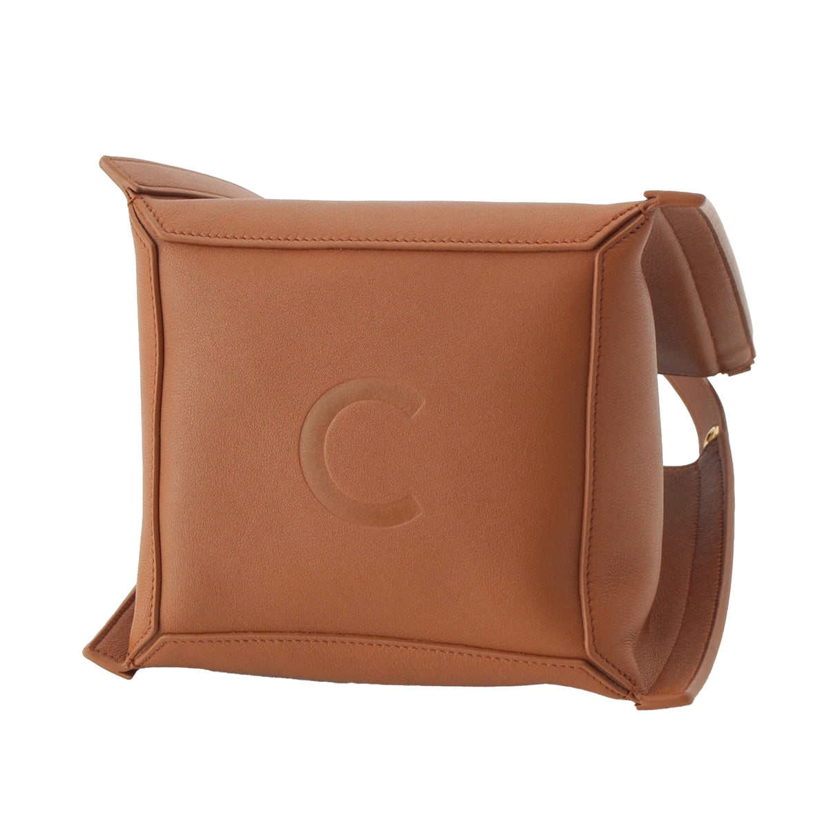 Celine Small Supple Calfskin Cube Satchel