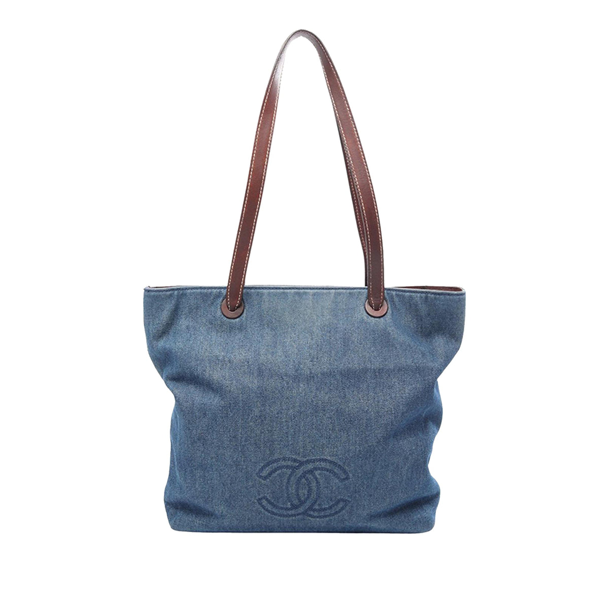 Chanel CC Denim Tote
