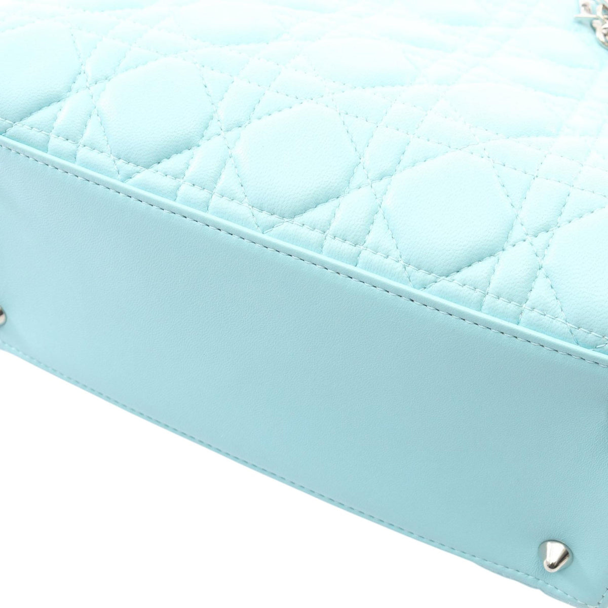 Dior Medium Tricolor Lambskin Cannage Lady Dior