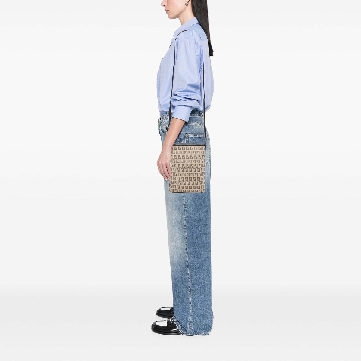 Fendi Zucchino Canvas Crossbody