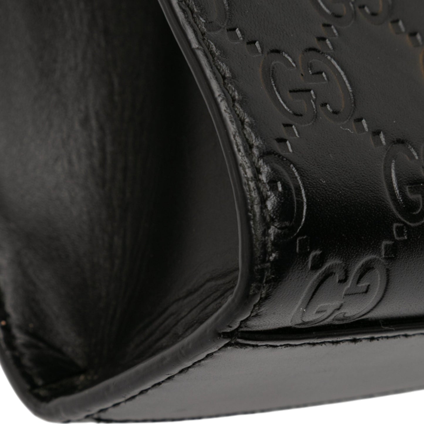 Gucci Small Guccissima Padlock Crossbody