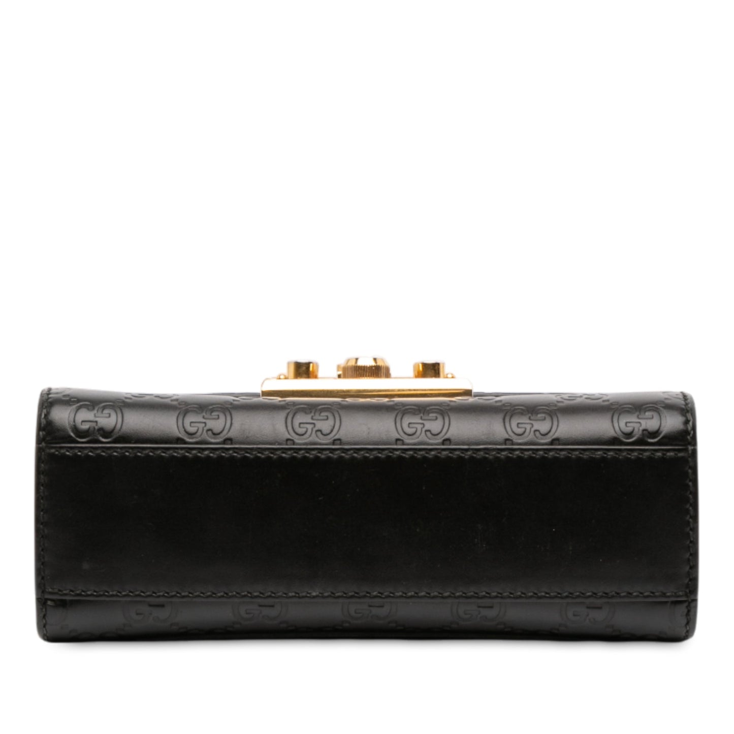 Gucci Small Guccissima Padlock Crossbody