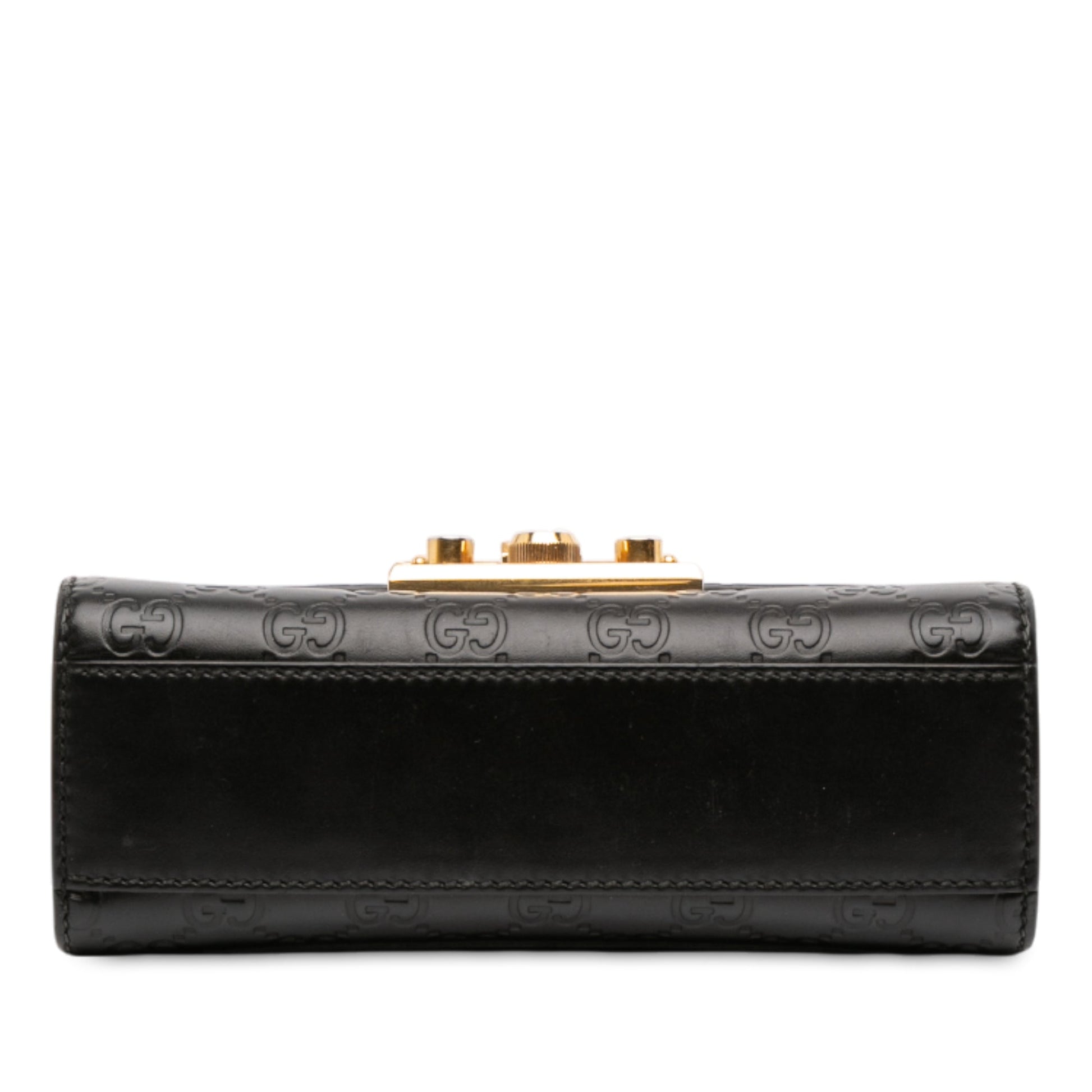 Gucci Small Guccissima Padlock Crossbody