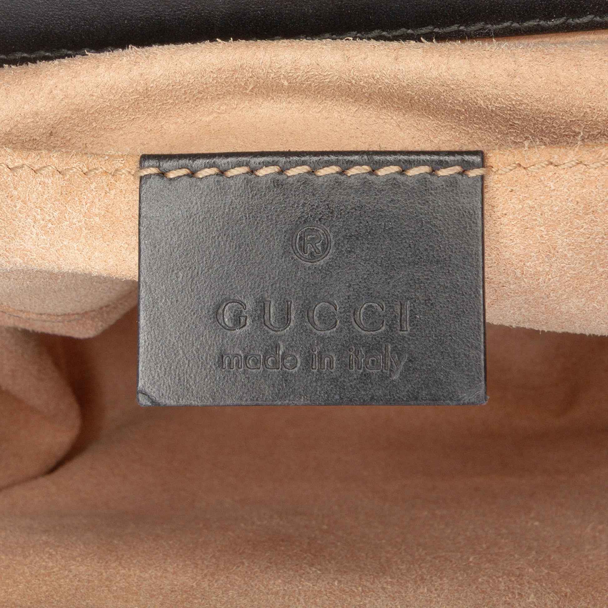 Gucci Small Guccissima Padlock Crossbody