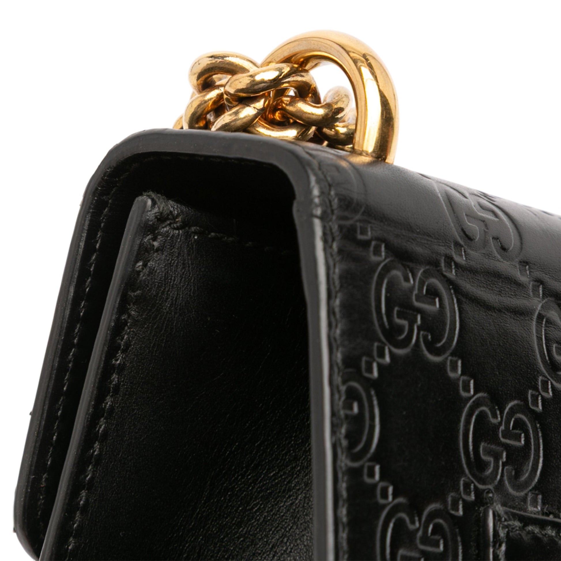 Gucci Small Guccissima Padlock Crossbody