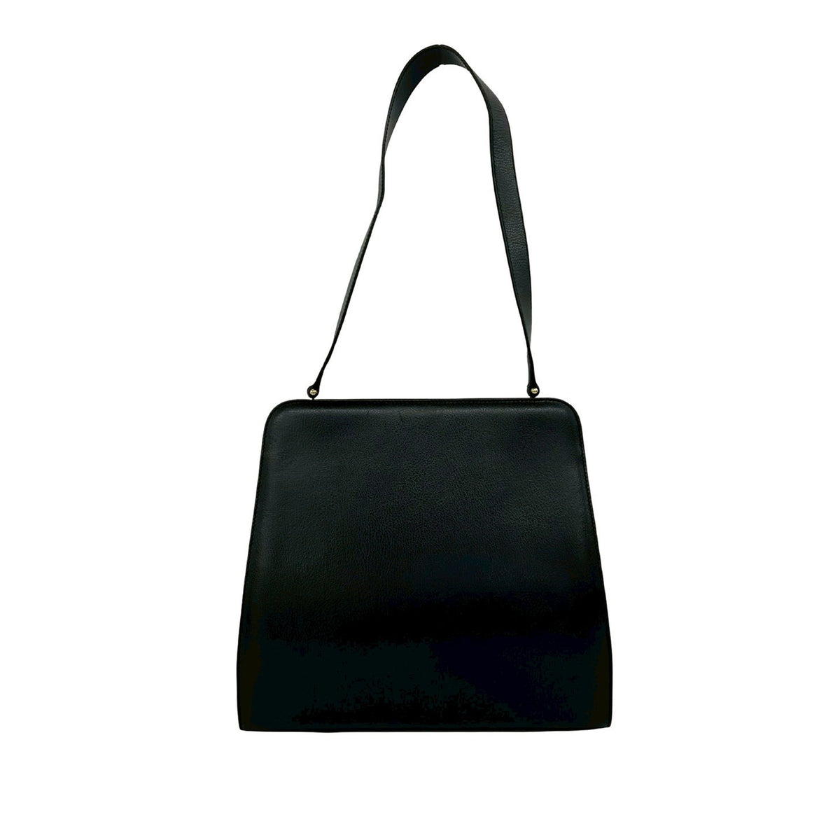 Ferragamo Leather Gancini Shoulder Bag