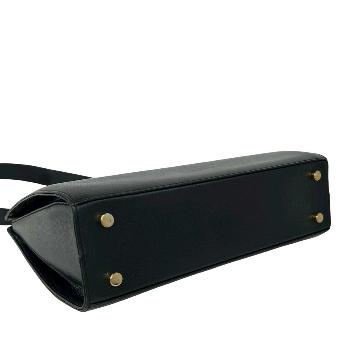 Ferragamo Leather Gancini Shoulder Bag