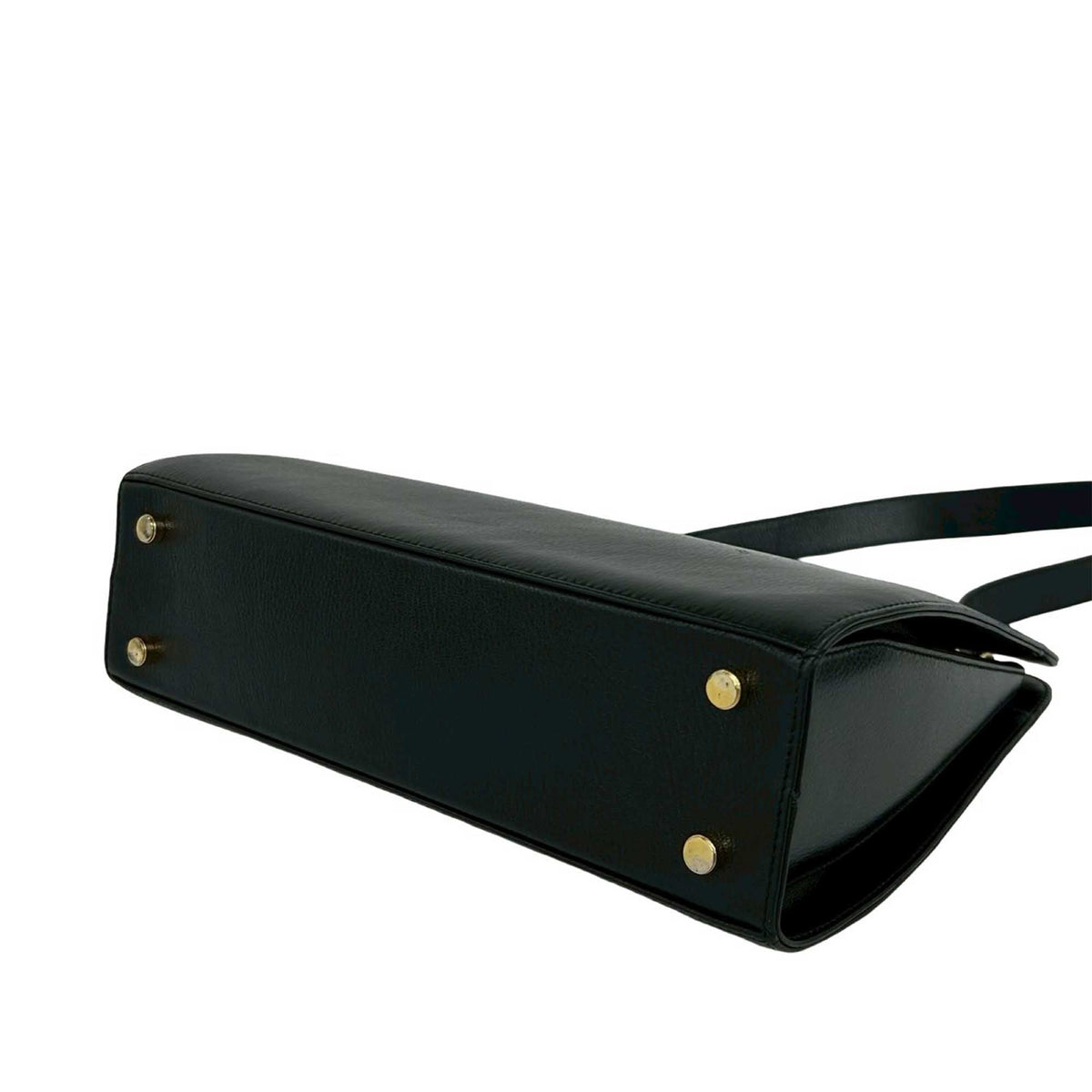 Ferragamo Leather Gancini Shoulder Bag