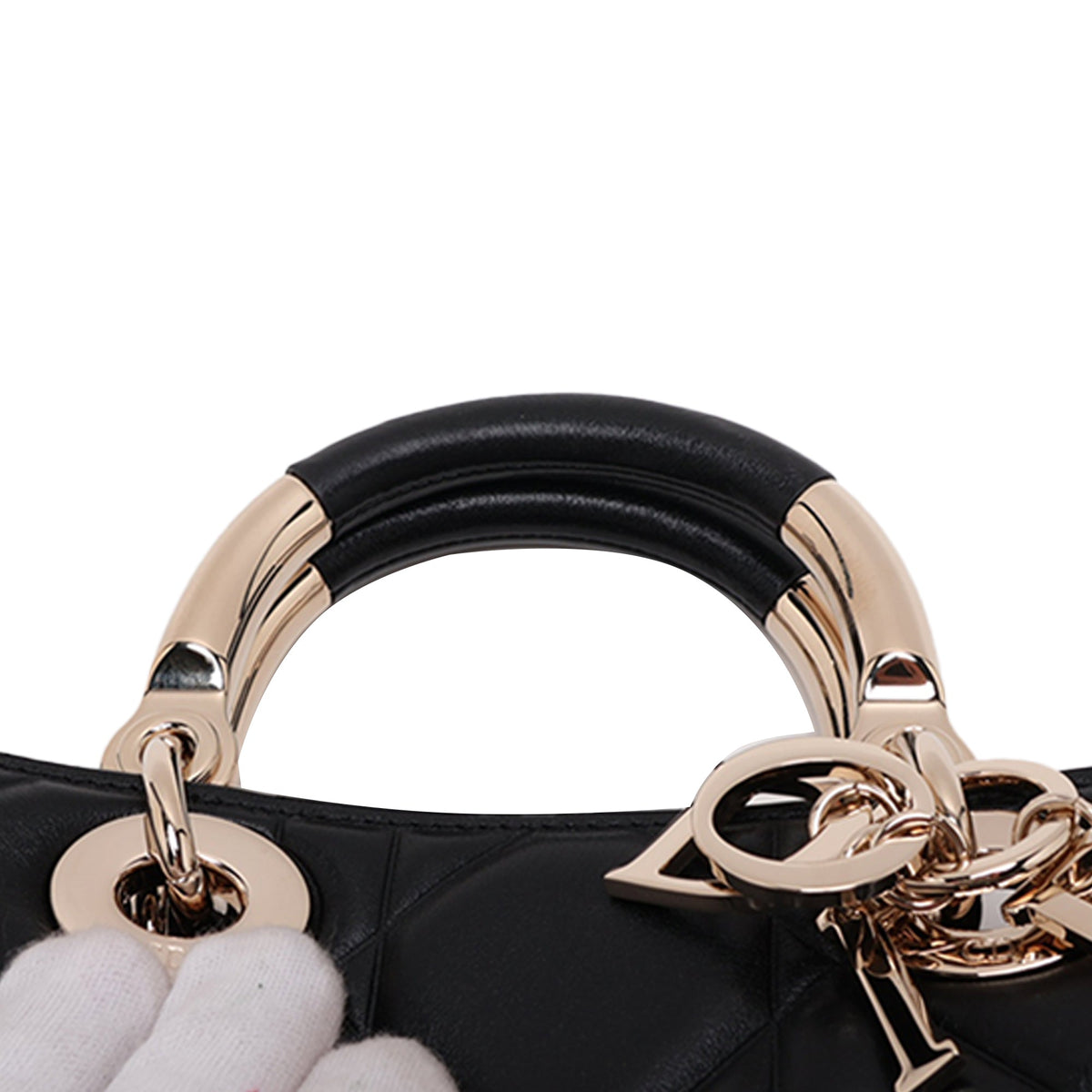 Dior Small Embossed Calfskin Cannage Lady 95.22 Bag