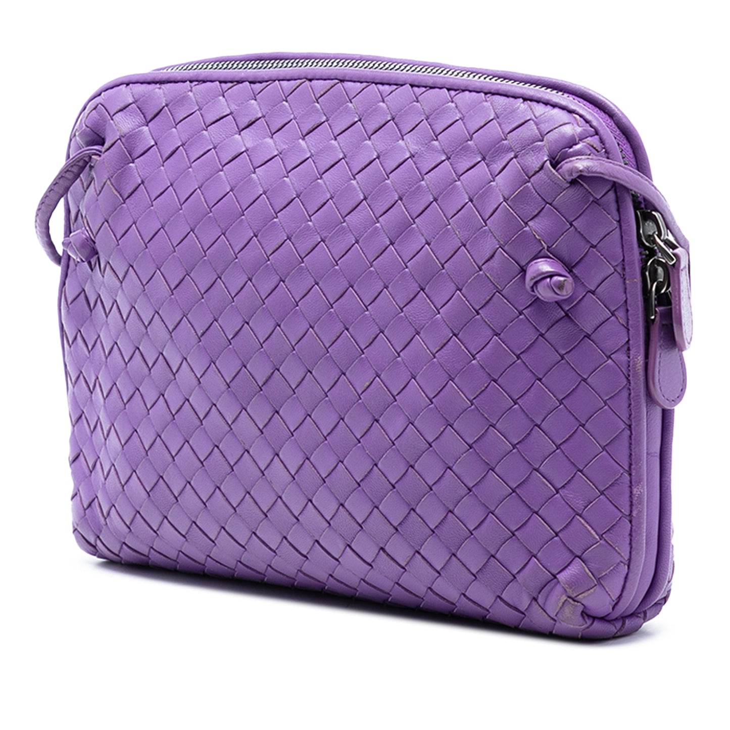 Bottega Veneta Nappa Intrecciato Nodini Crossbody