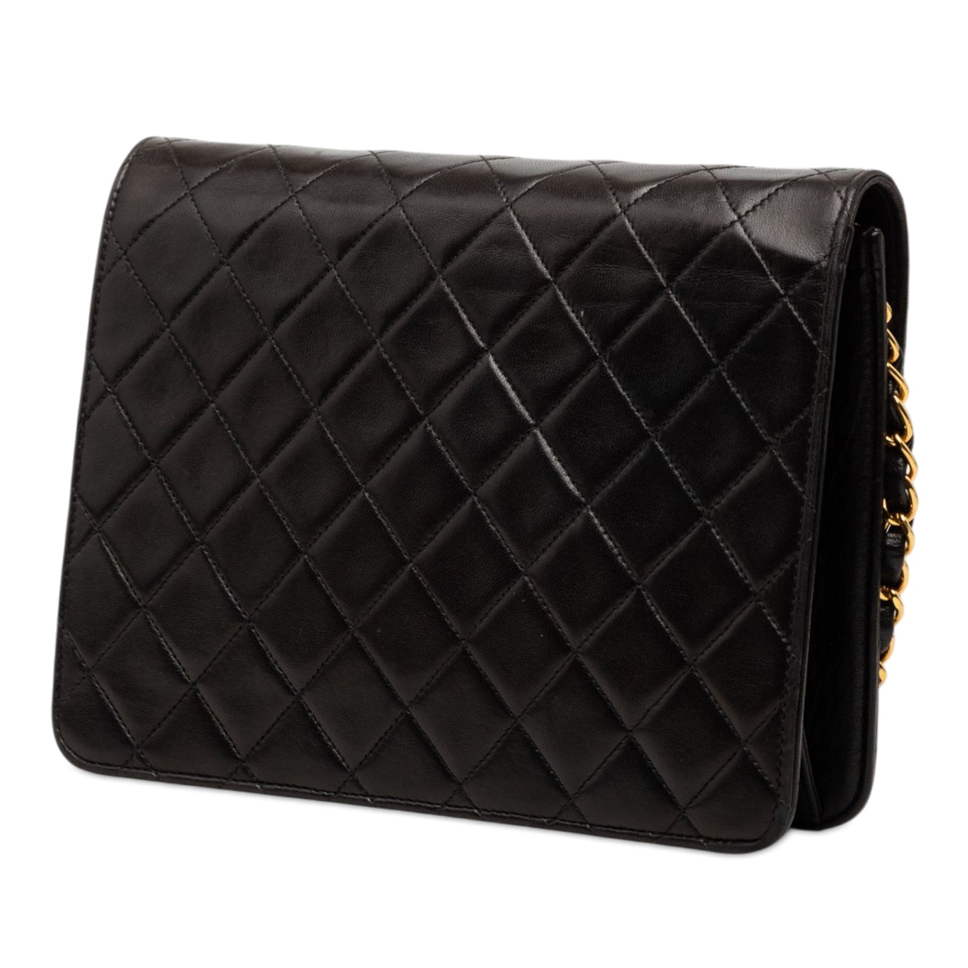Chanel Small CC Quilted Lambskin Single Flap