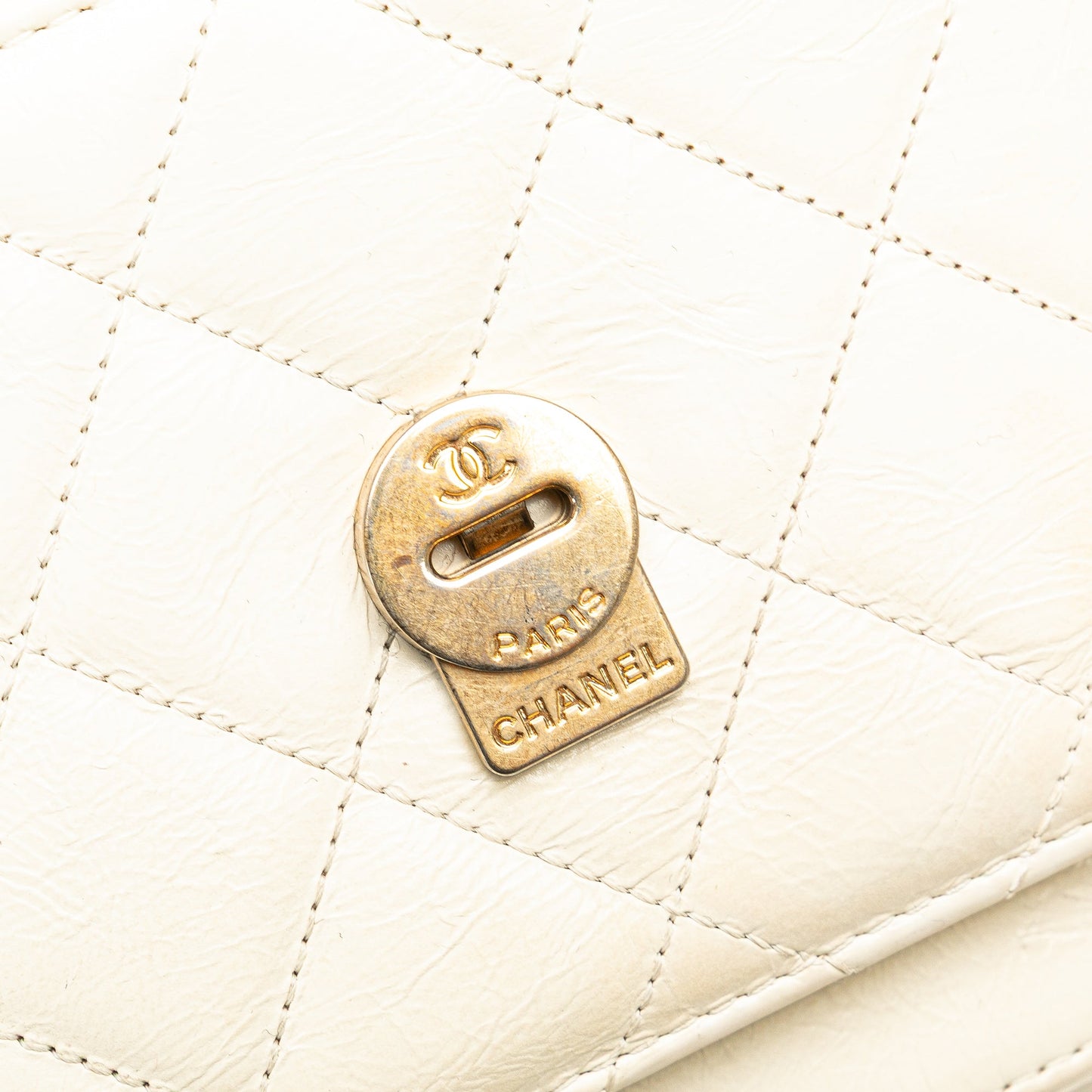 Chanel Crumpled Calfskin En Vogue Rope Flap