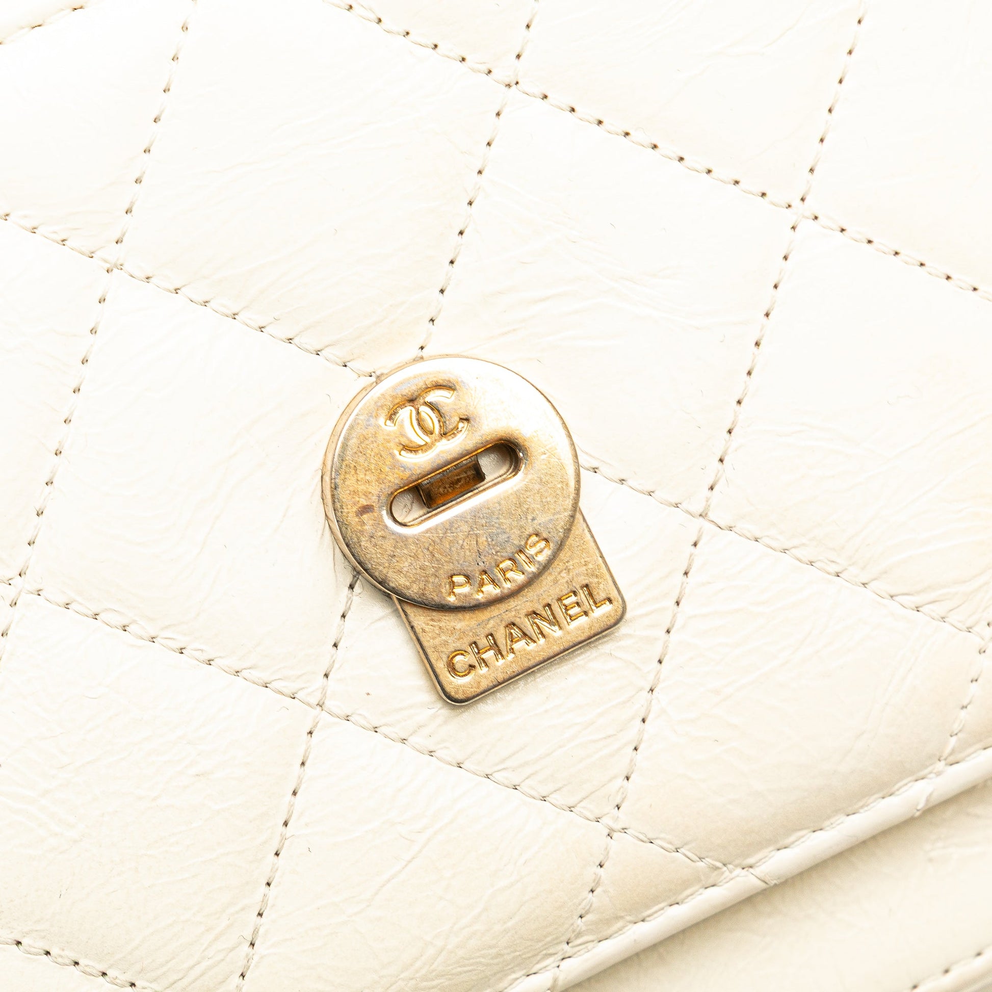 Chanel Crumpled Calfskin En Vogue Rope Flap