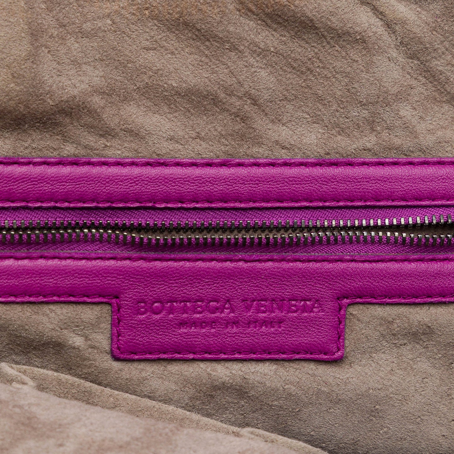 Bottega Veneta Nappa Intrecciato Zip Tote