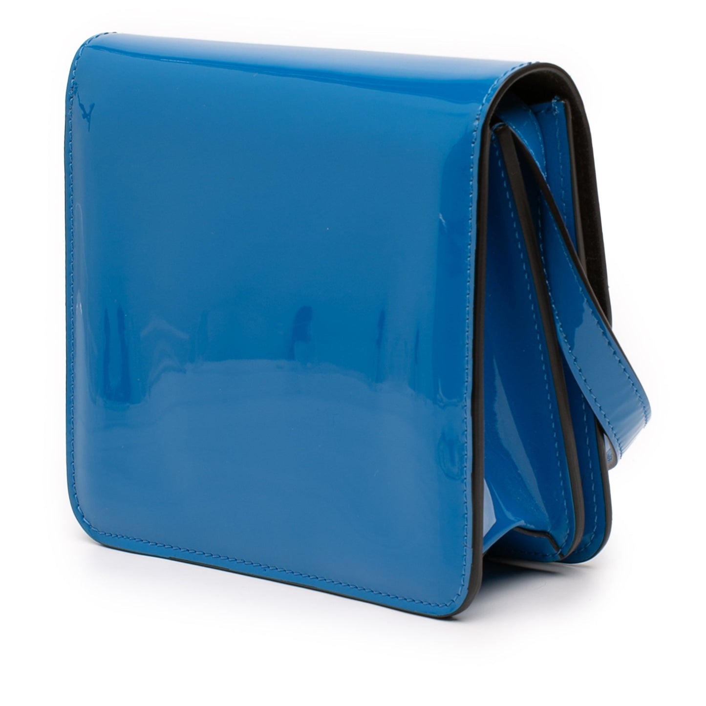 Fendi Patent Karligraphy Crossbody