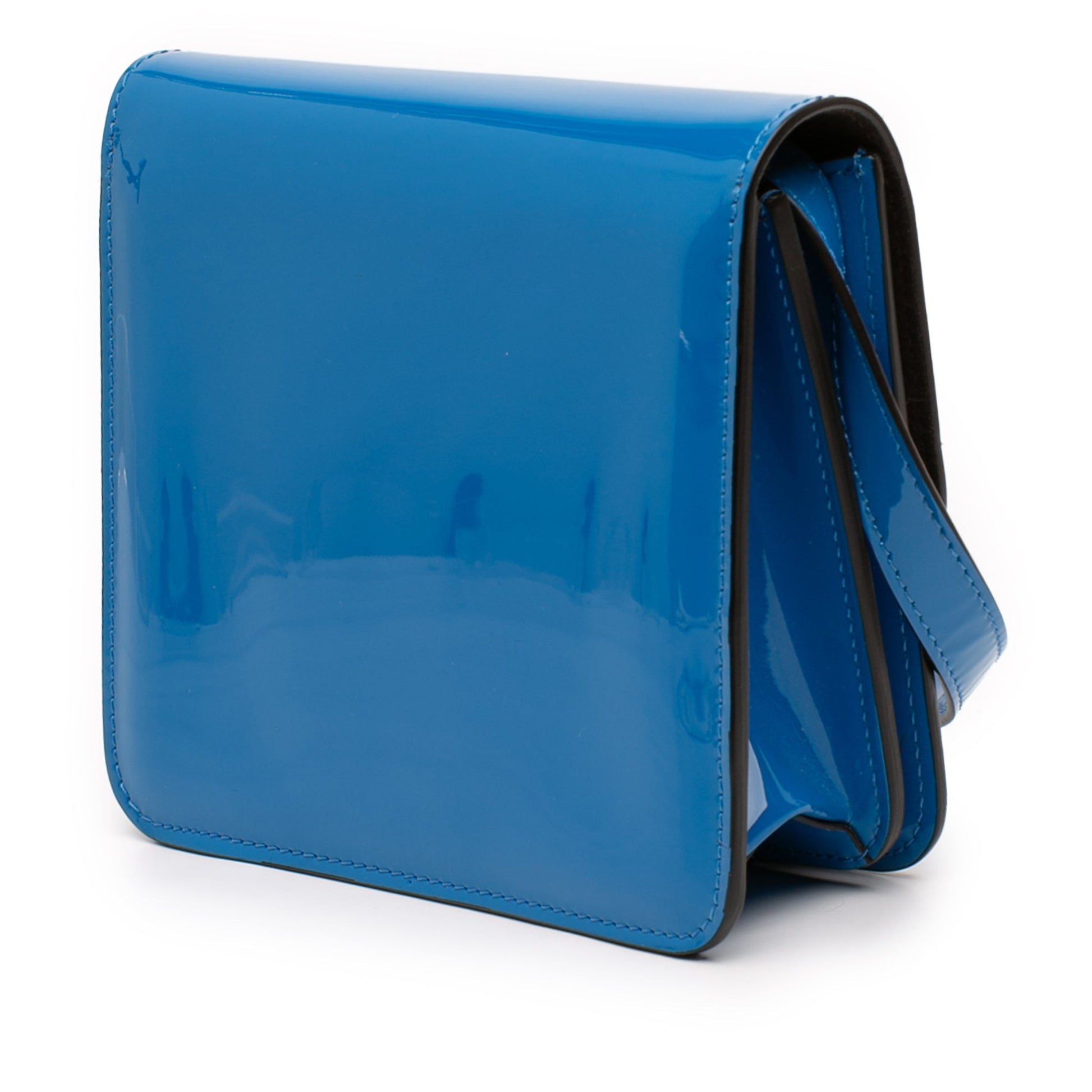 Fendi Patent Karligraphy Crossbody