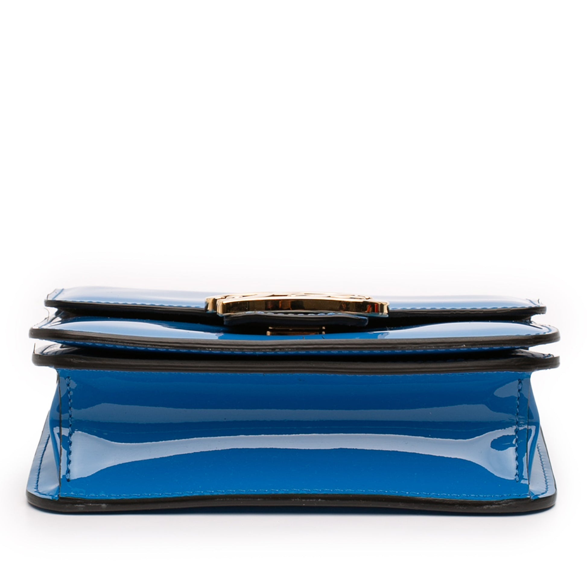 Fendi Patent Karligraphy Crossbody