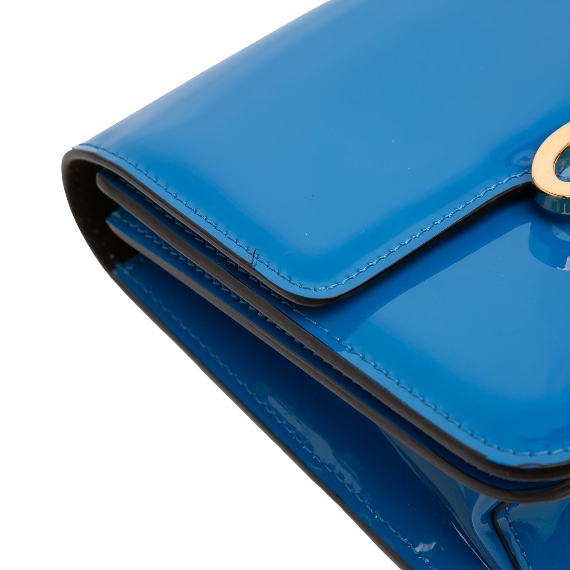 Fendi Patent Karligraphy Crossbody